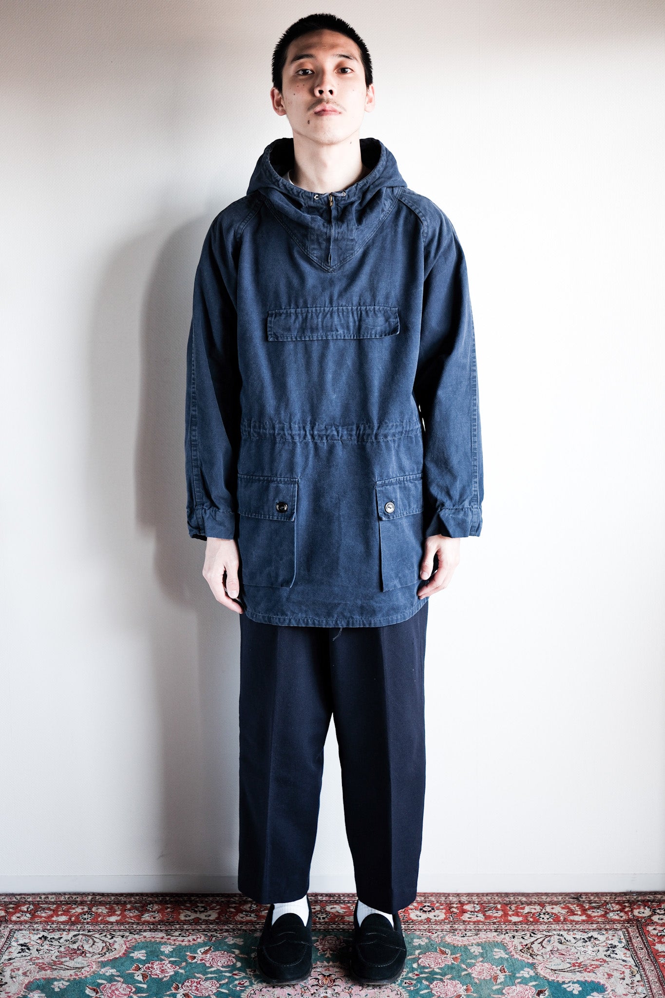 【~60's】British Vintage Cotton Smock
