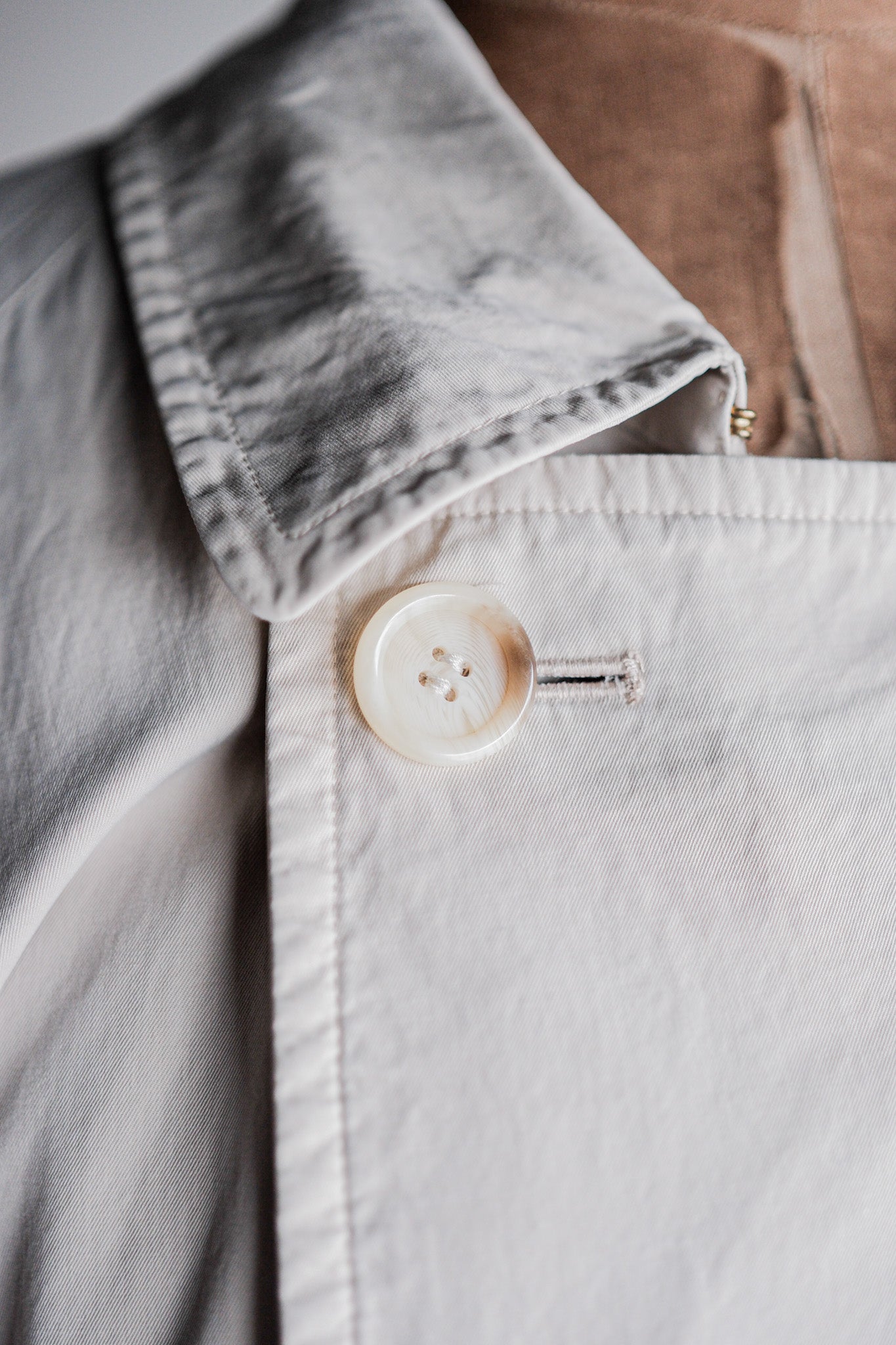 【~80's】Vintage Burberry's Single Raglan Tielocken Coat C100 Size.46REG