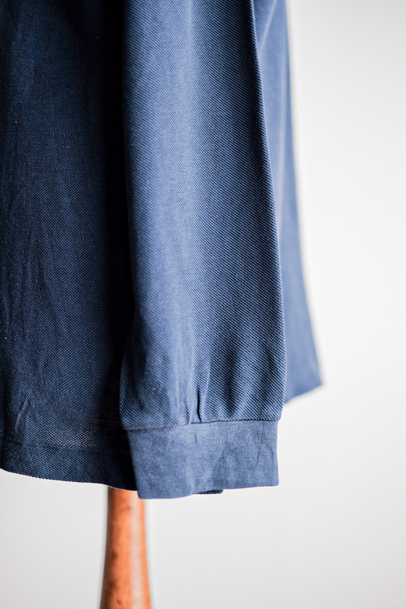 【~80's】CHEMISE LACOSTE L/S Polo Shirt Size.6 "Navy"