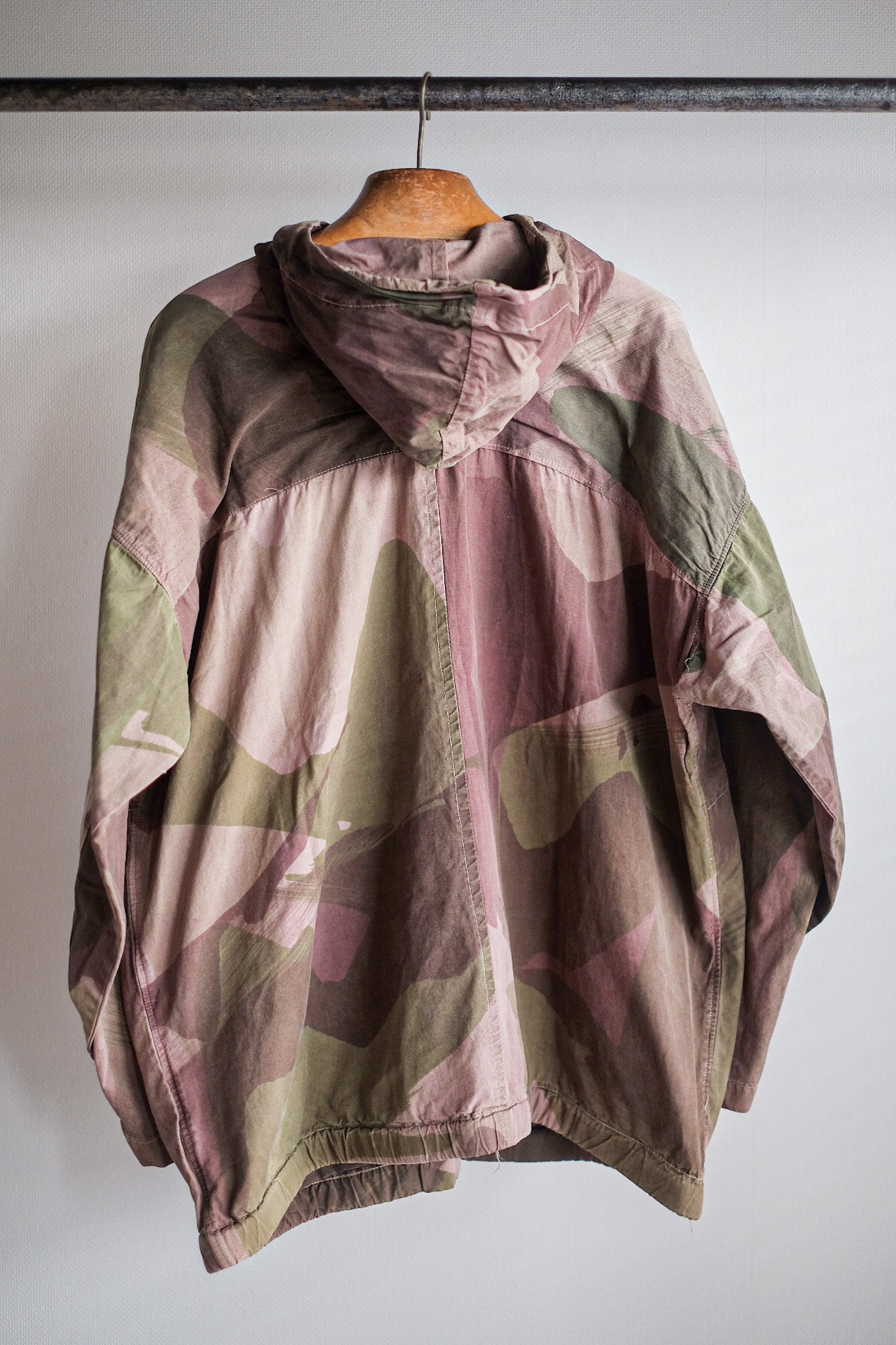 【~40's】British Army SAS Camouflaged Windproof Smock Size.7 "Dead Stock"