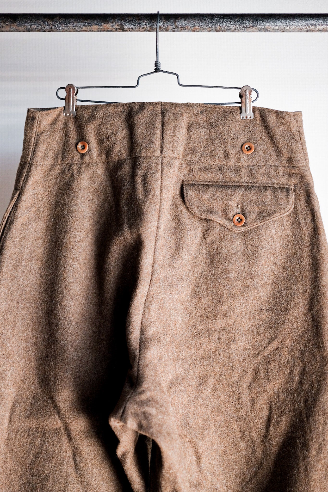 【~50's】British Army Battledress Wool Trousers