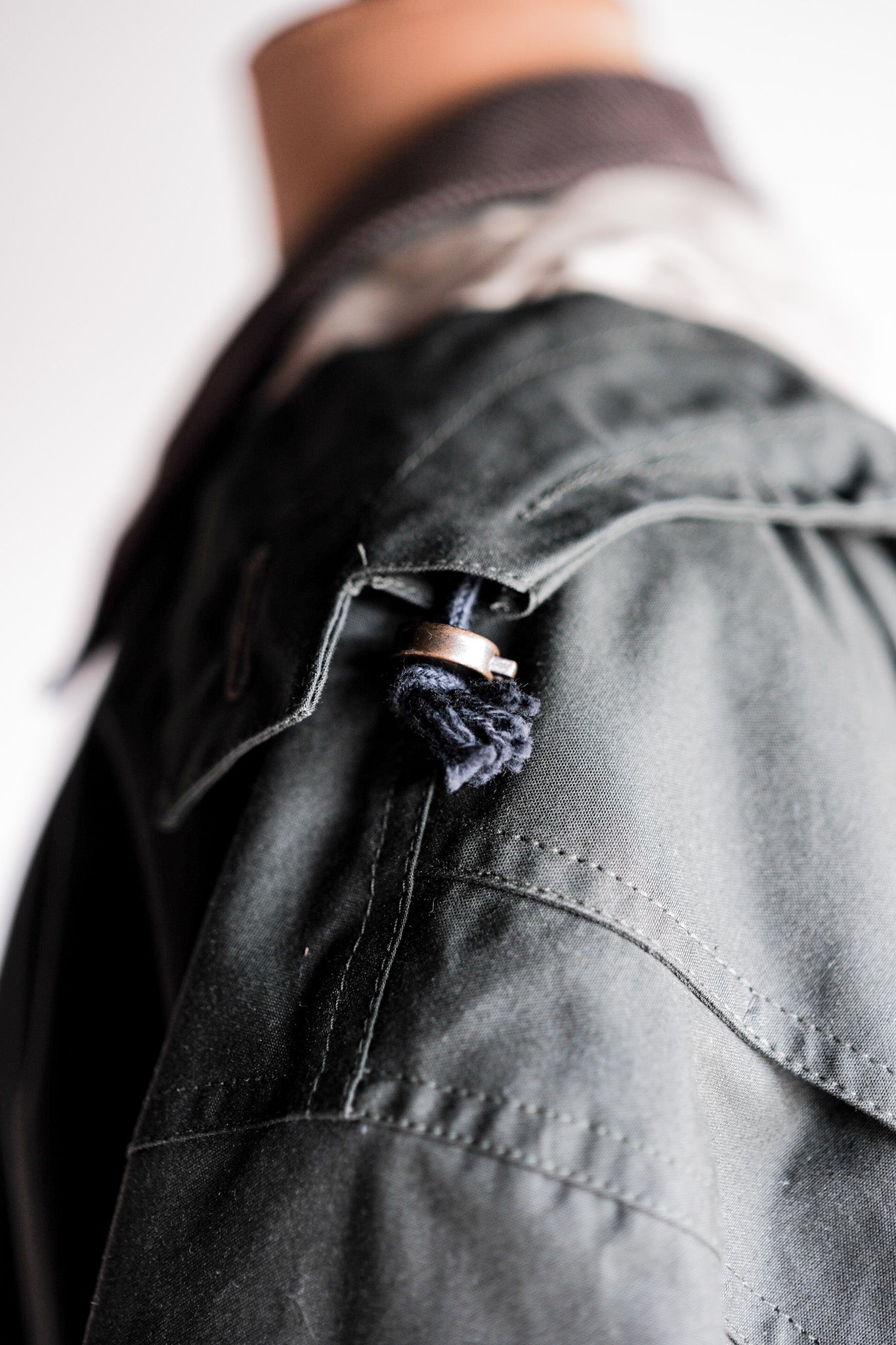 【~90's】Vintage Barbour "ENDURANCE" 3 Crest Size.44 “Dead Stock”