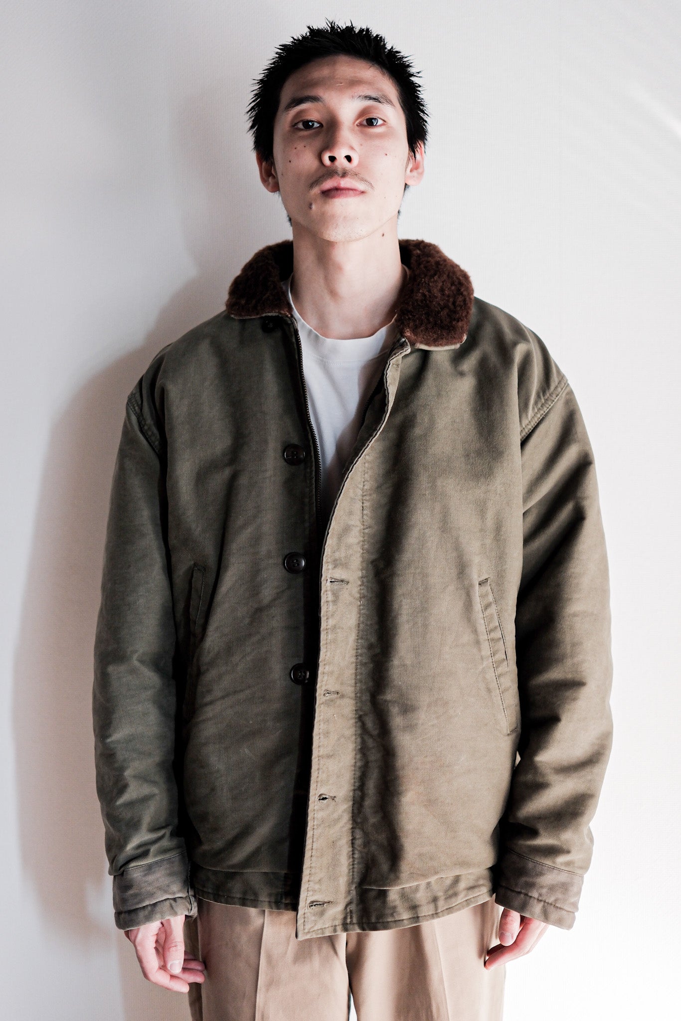 【~60's】French Navy Marine Nationale Deck Jacket