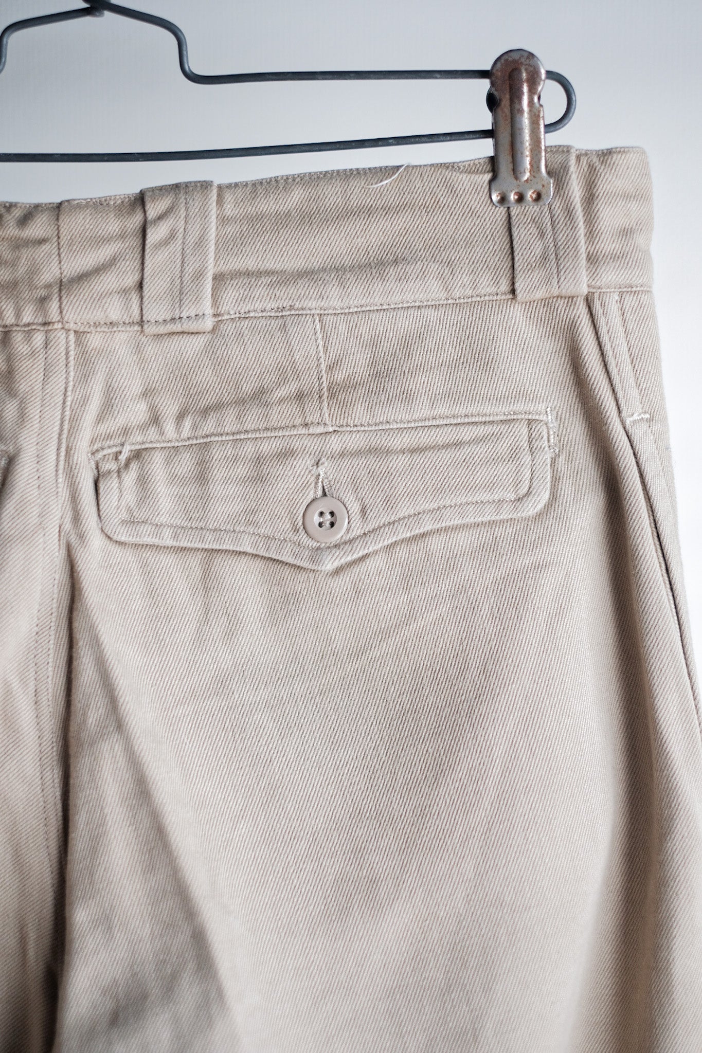 【~60's】French Army M52 Chino Trousers Size.11
