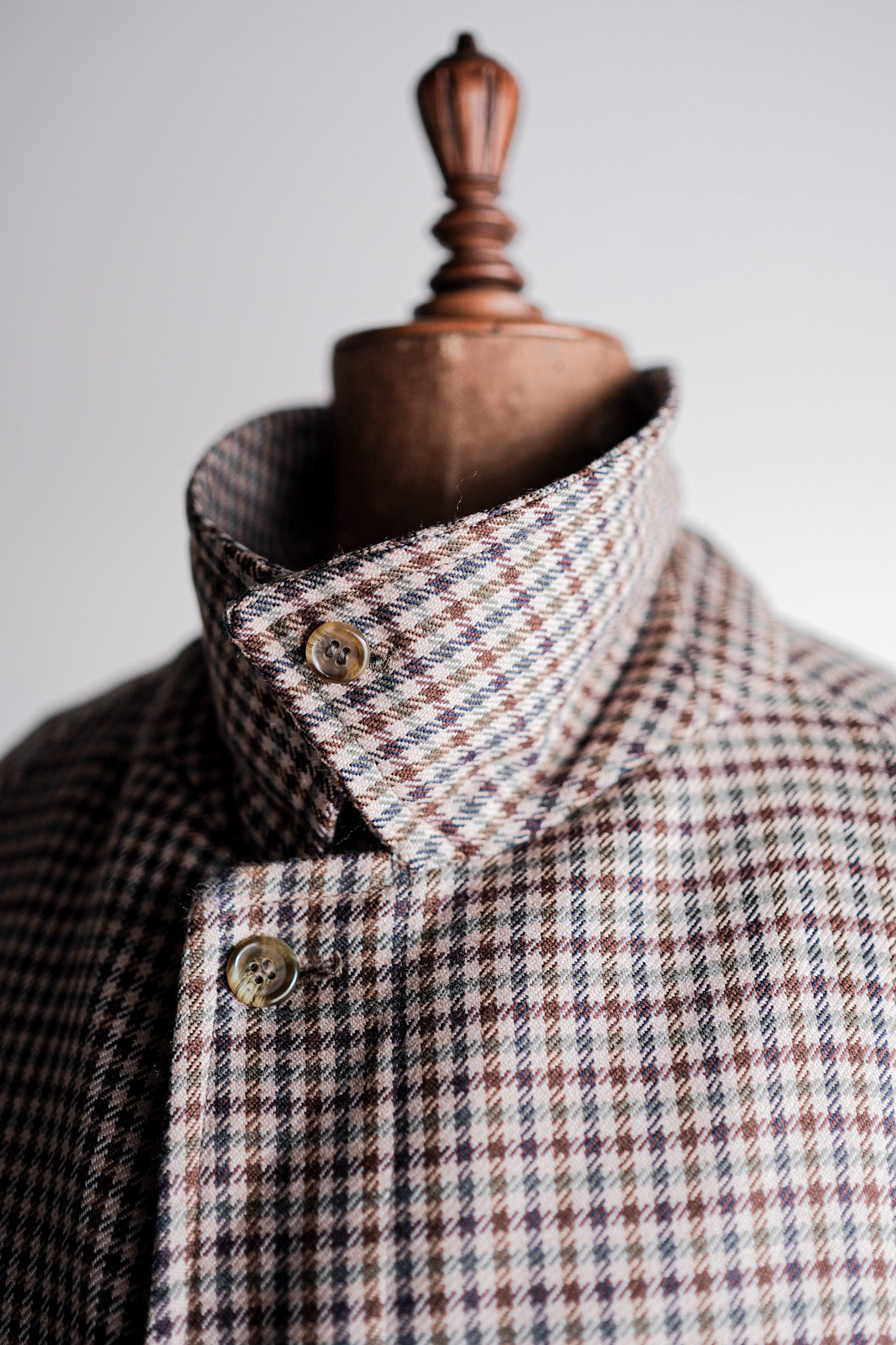 【~80's】Vintage Burberry's Single Raglan Wool Balmacaan Coat Size.56REG