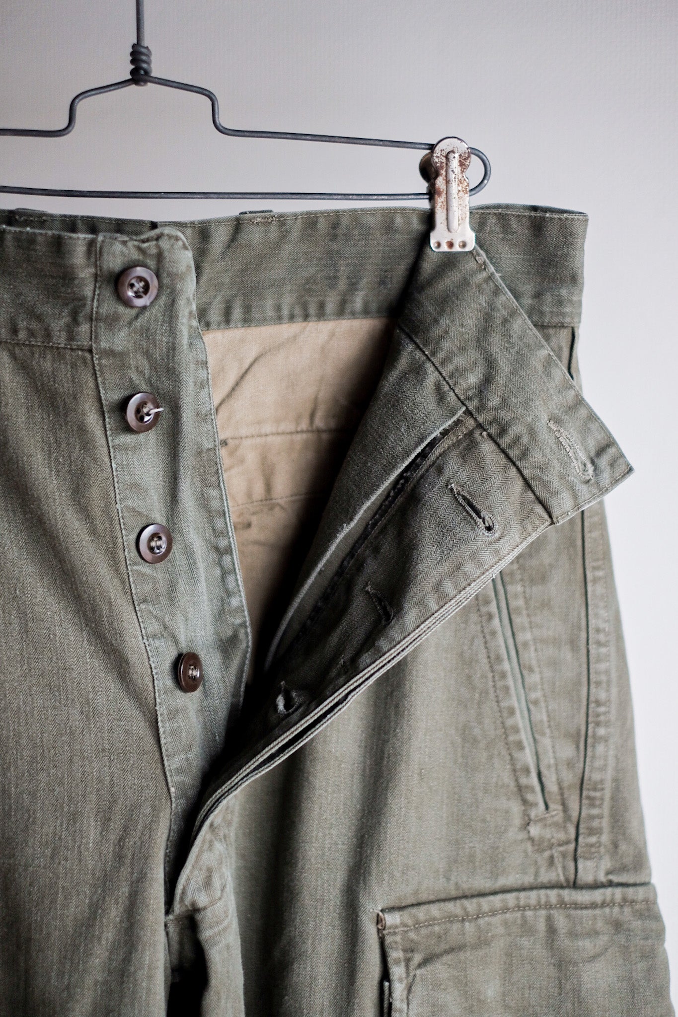 【~60's】French Army M47 Field Trousers Size.31