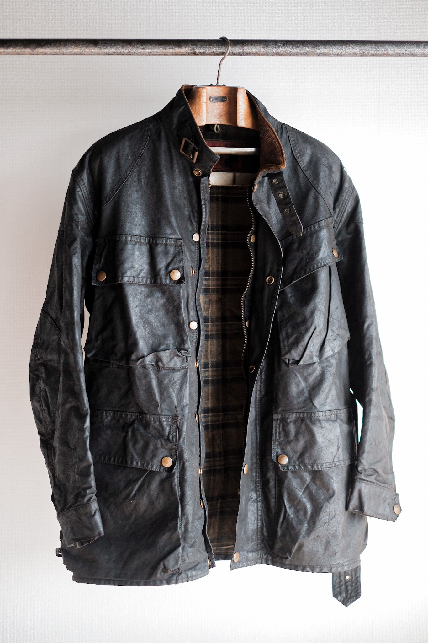 【~60's】Vintage Belstaff Waxed Jacket "TRIALMASTER" "Red Tag"