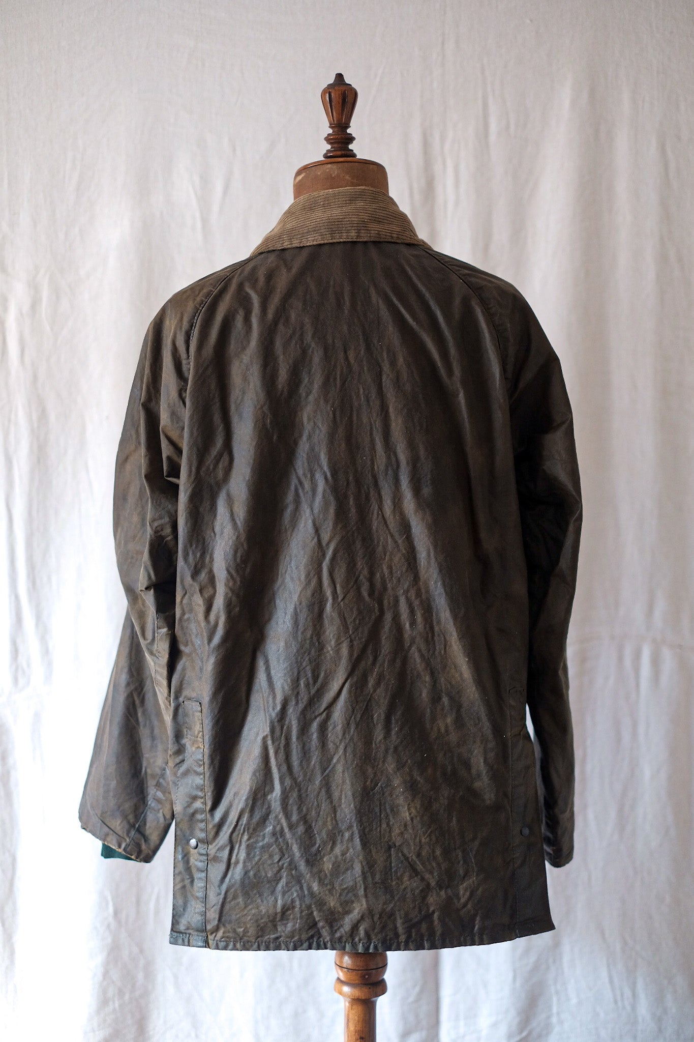 【~80's】Vintage Barbour "BEDALE" 2 Crest Size.38