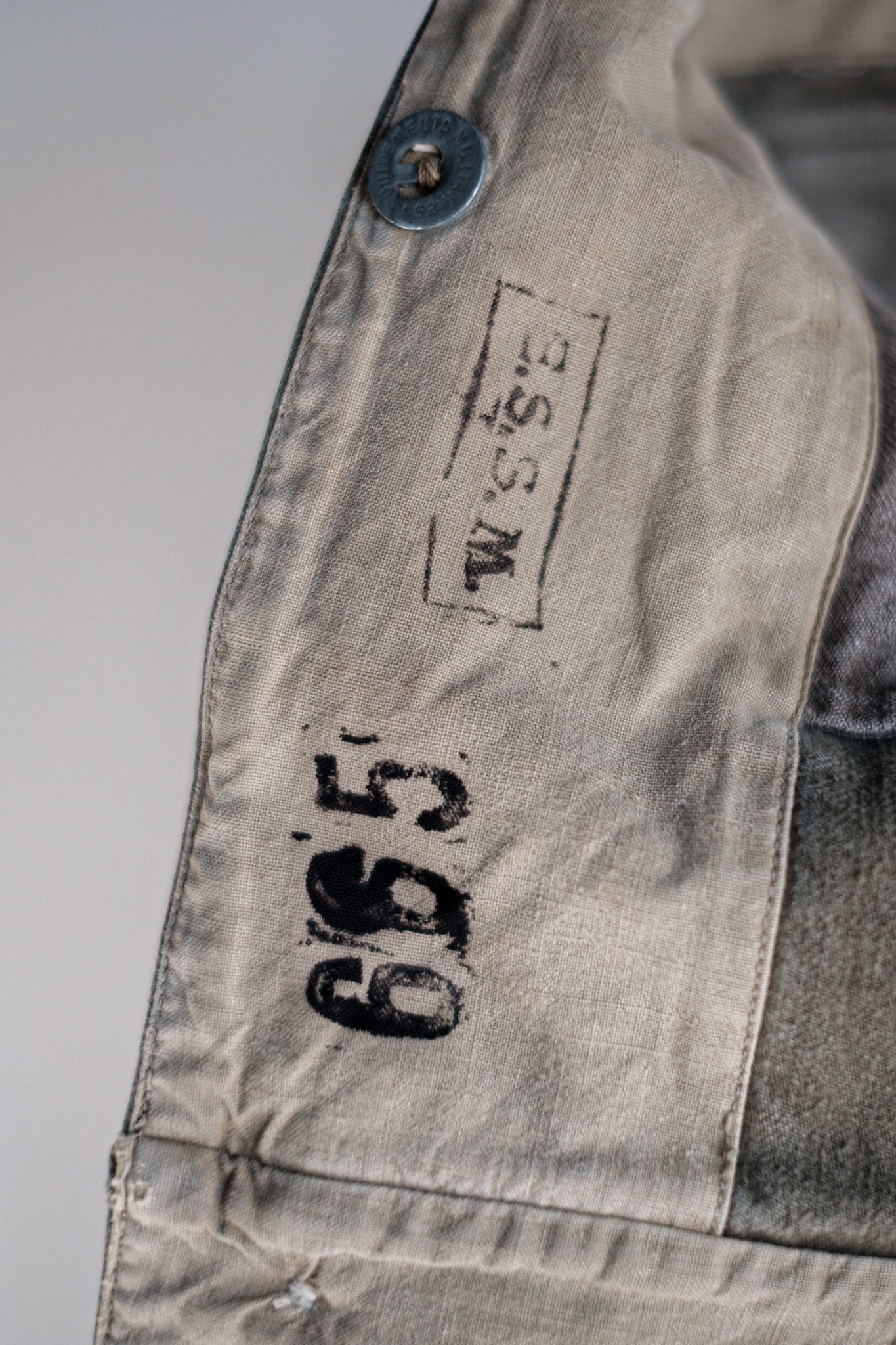 【~40's】French Army M44 Field Trousers Size.84XC