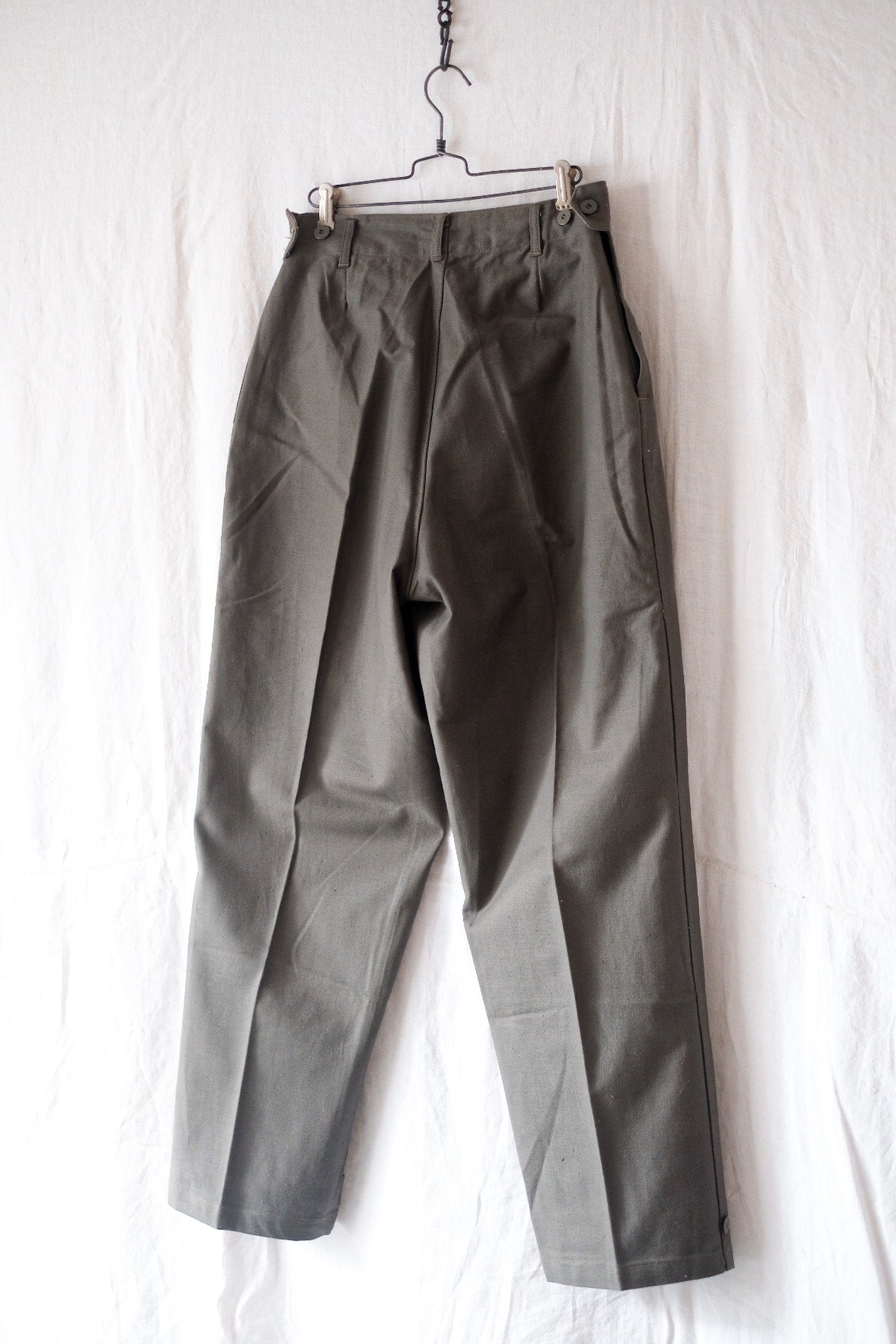 【~50's】Swedish Army M39 Trousers "Dead Stock"