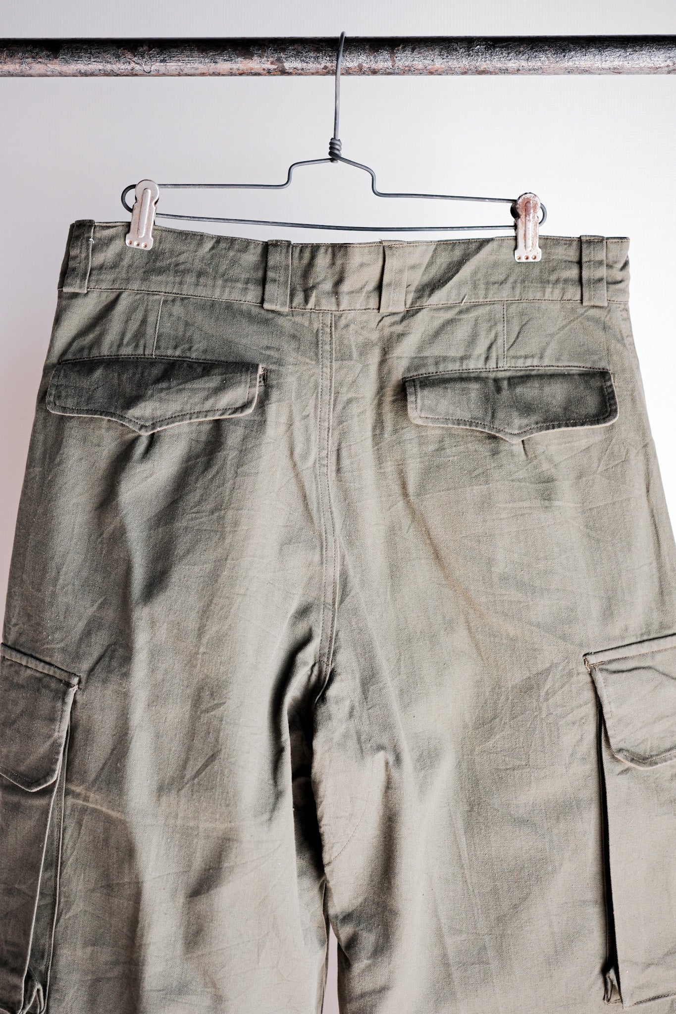【~60's】French Army M47 Field Trousers Size.23