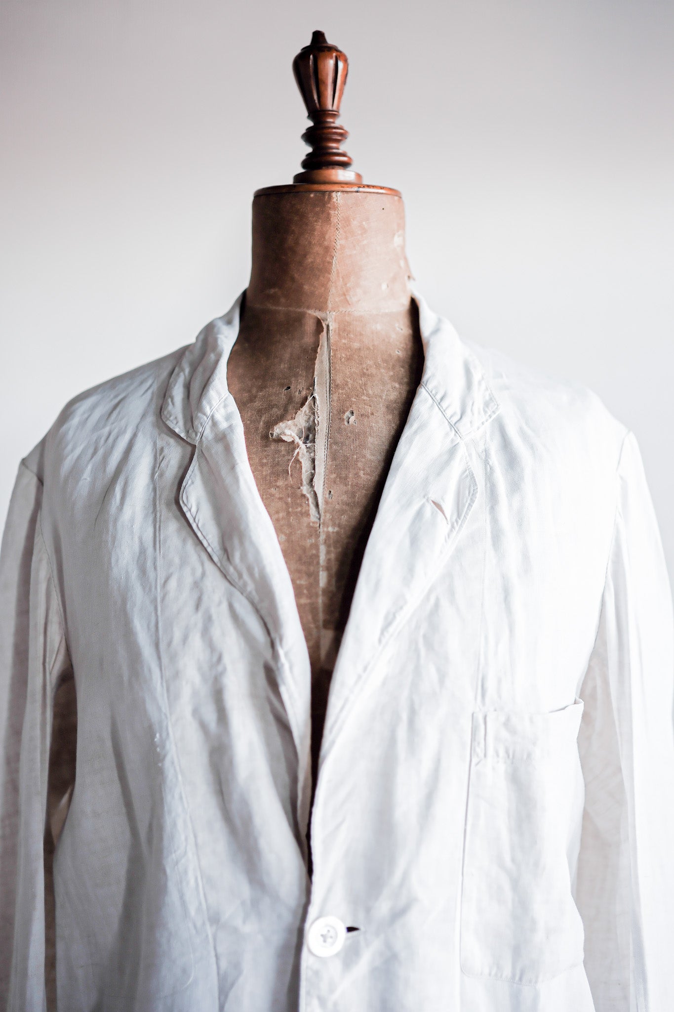 【~30's】French Vintage Linen Jacket