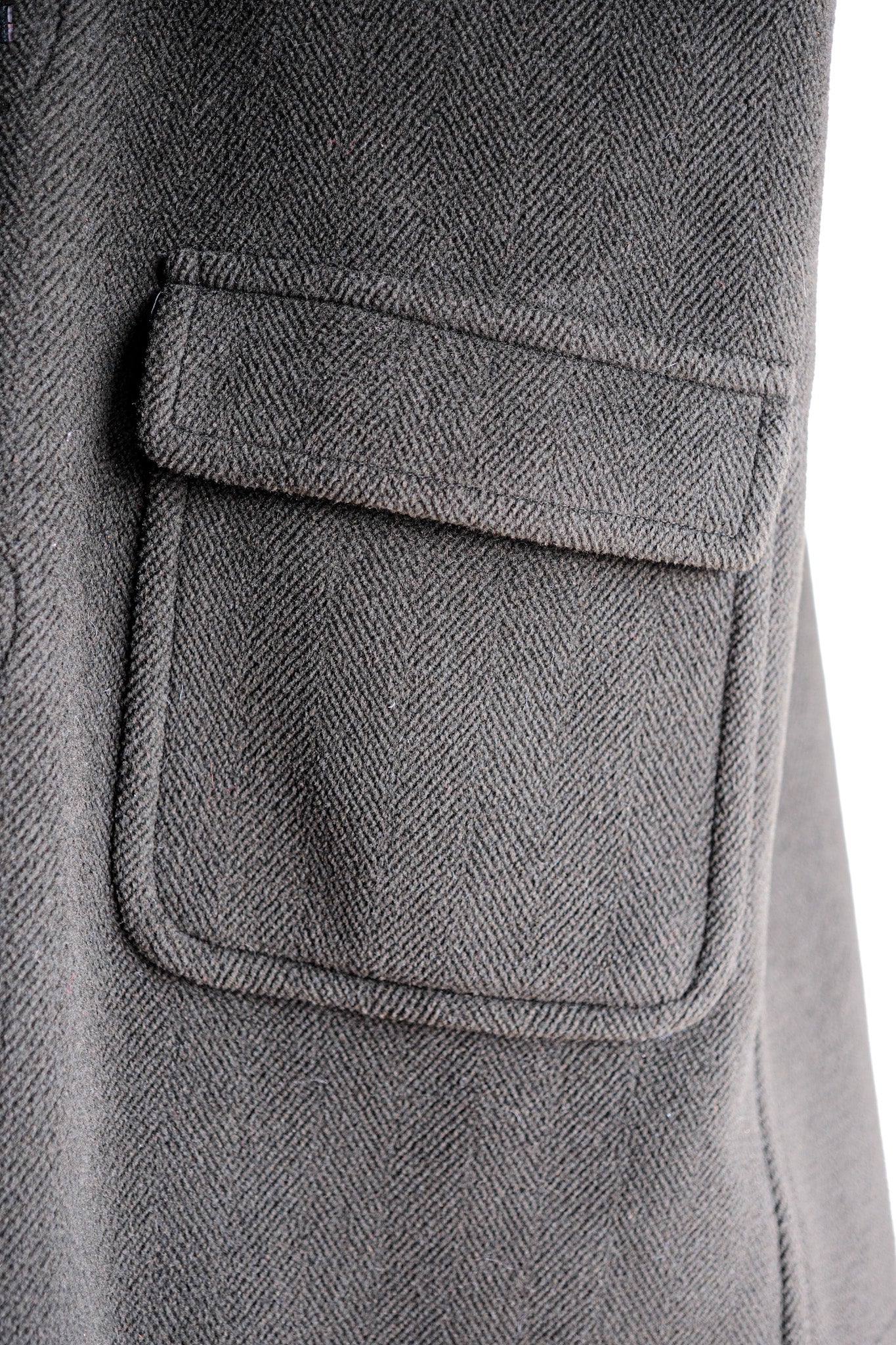 【~90's】Old INVERTERE Wool Duffle Coat "Moorbrook"