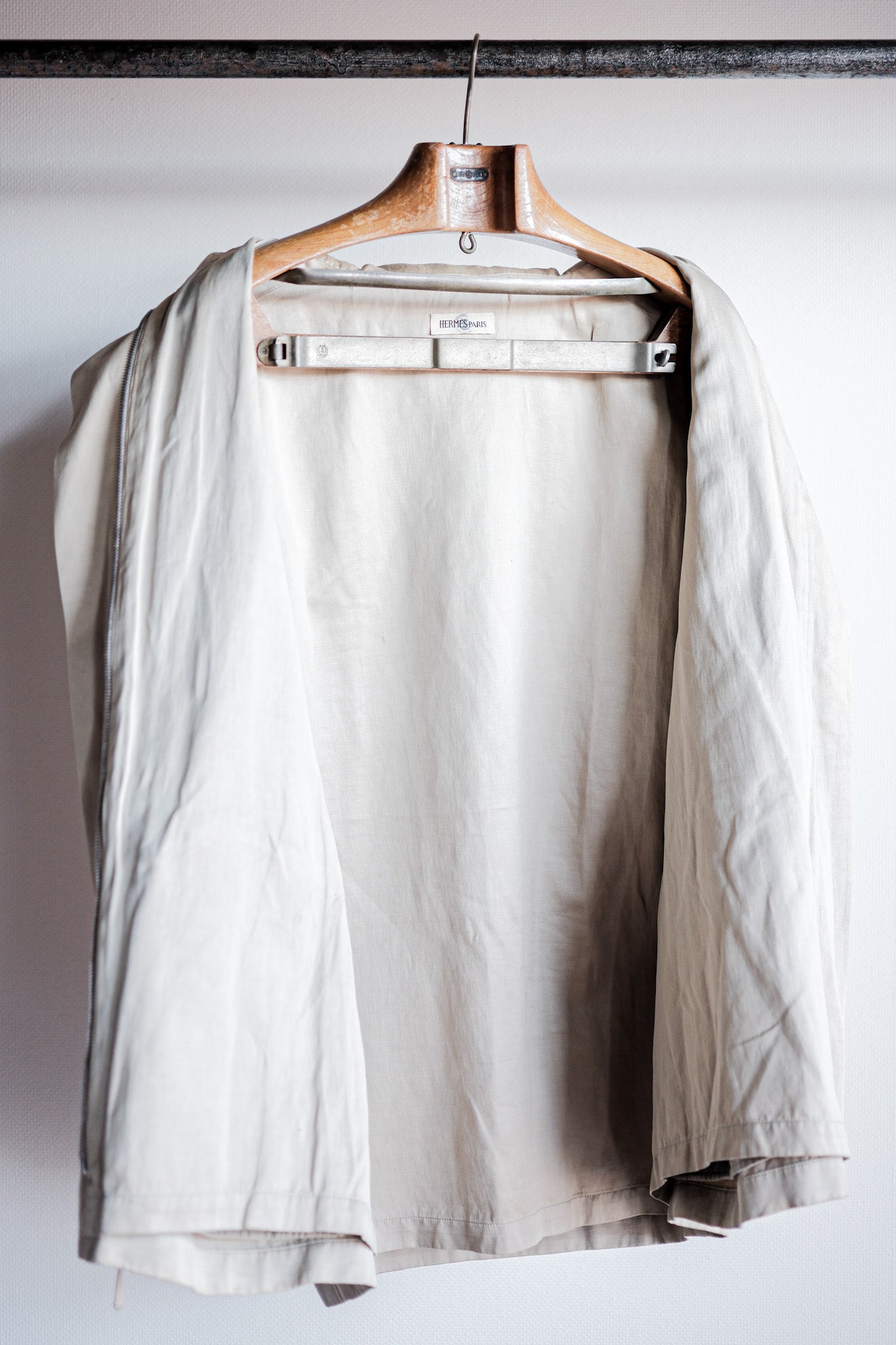 【~00's】Old Hermès Paris Linen Jacket by Martin Margiela Size.42
