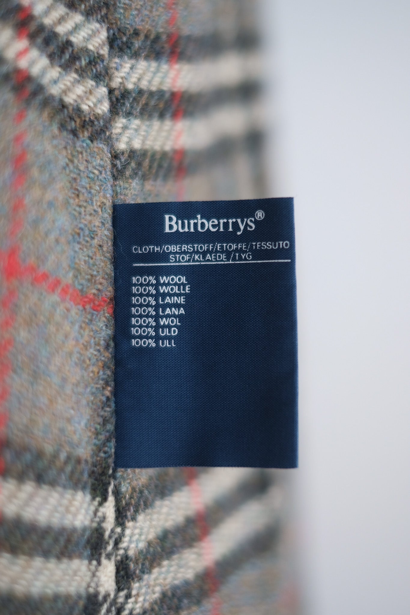 【~70's】Vintage Burberry's Single Raglan Rider Coat With Liner "JENS SORENSEN & CO. 別注"