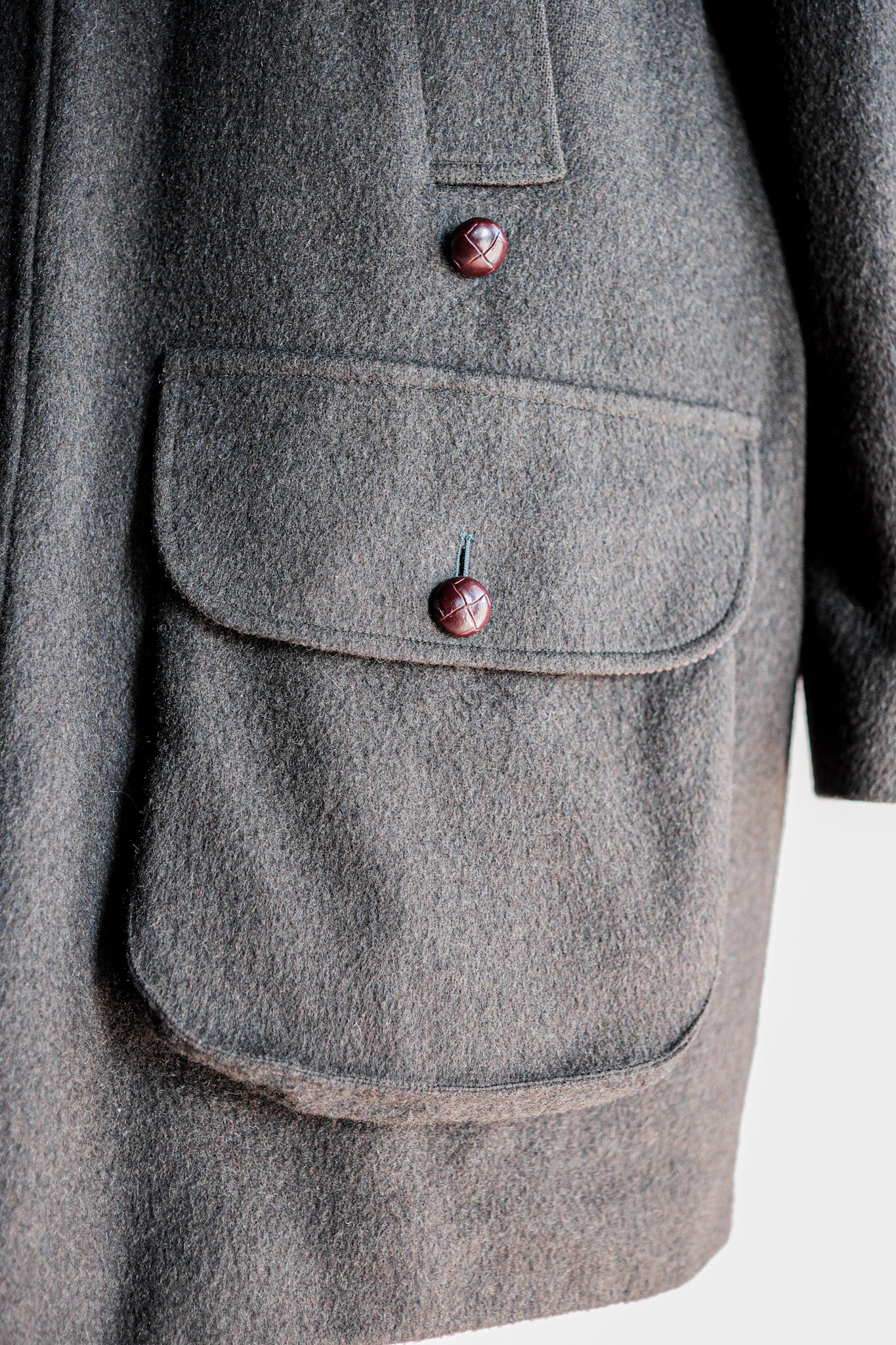 【~90's】Vintage Barbour "LODEN JACKET" 3 Crest Size.42