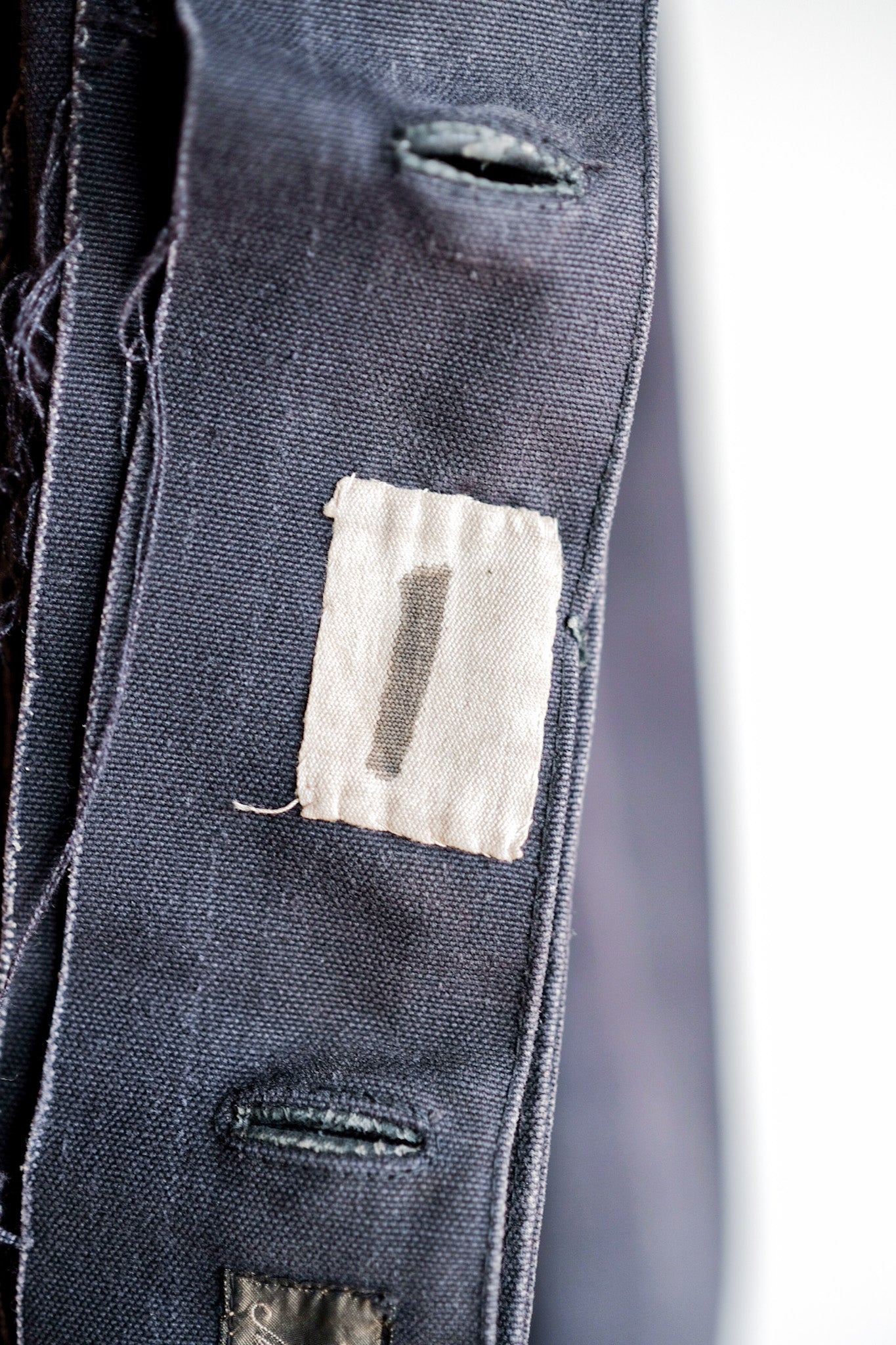 【~50’s】Swedish Army Motorcycle Jacket “Black Color”