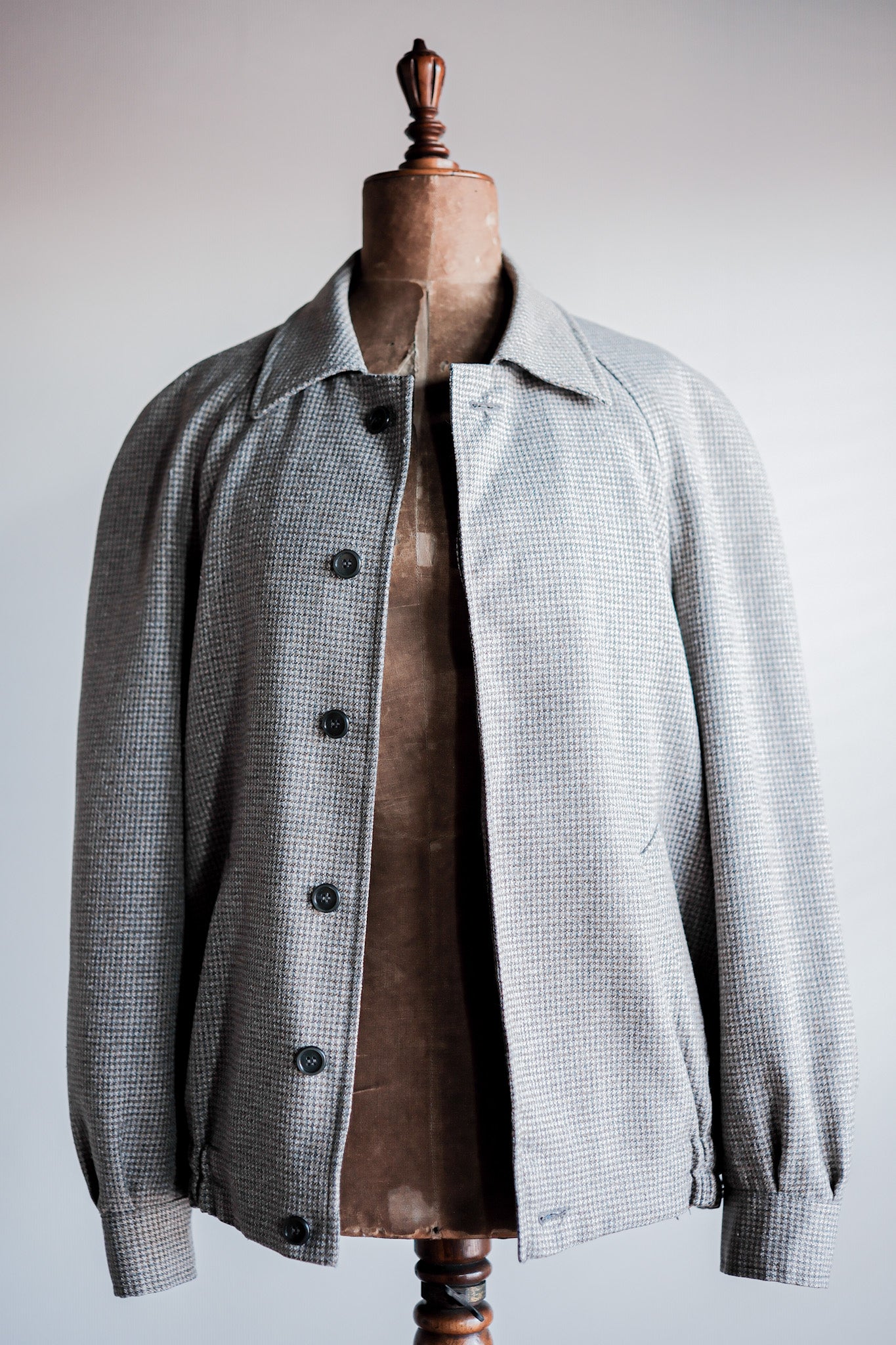【~60's】French Vintage Wool Blouson "Belle Jardiniere"