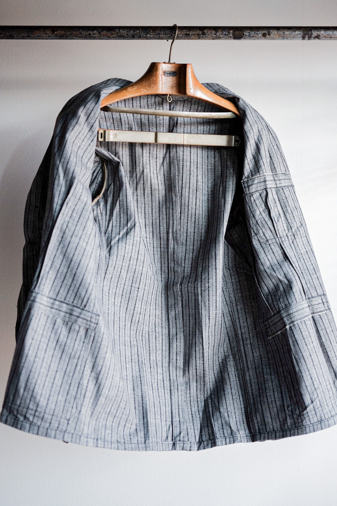 【~40's】Swedish Army Hospital Jacket "Dead Stock"
