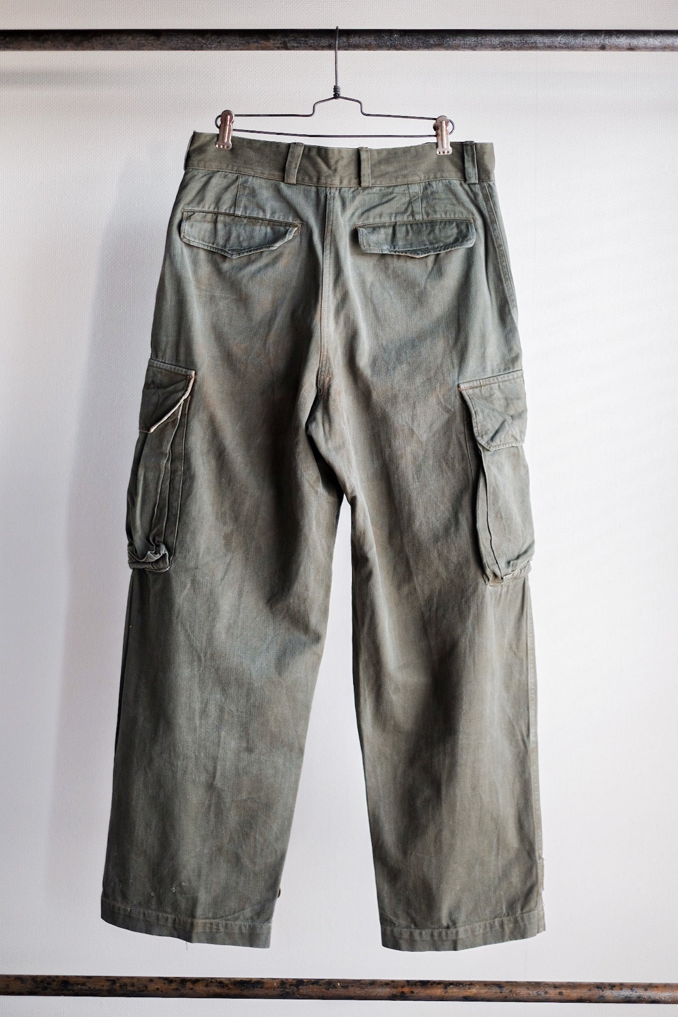 【~60's】French Army M47 Field Trousers Size.21