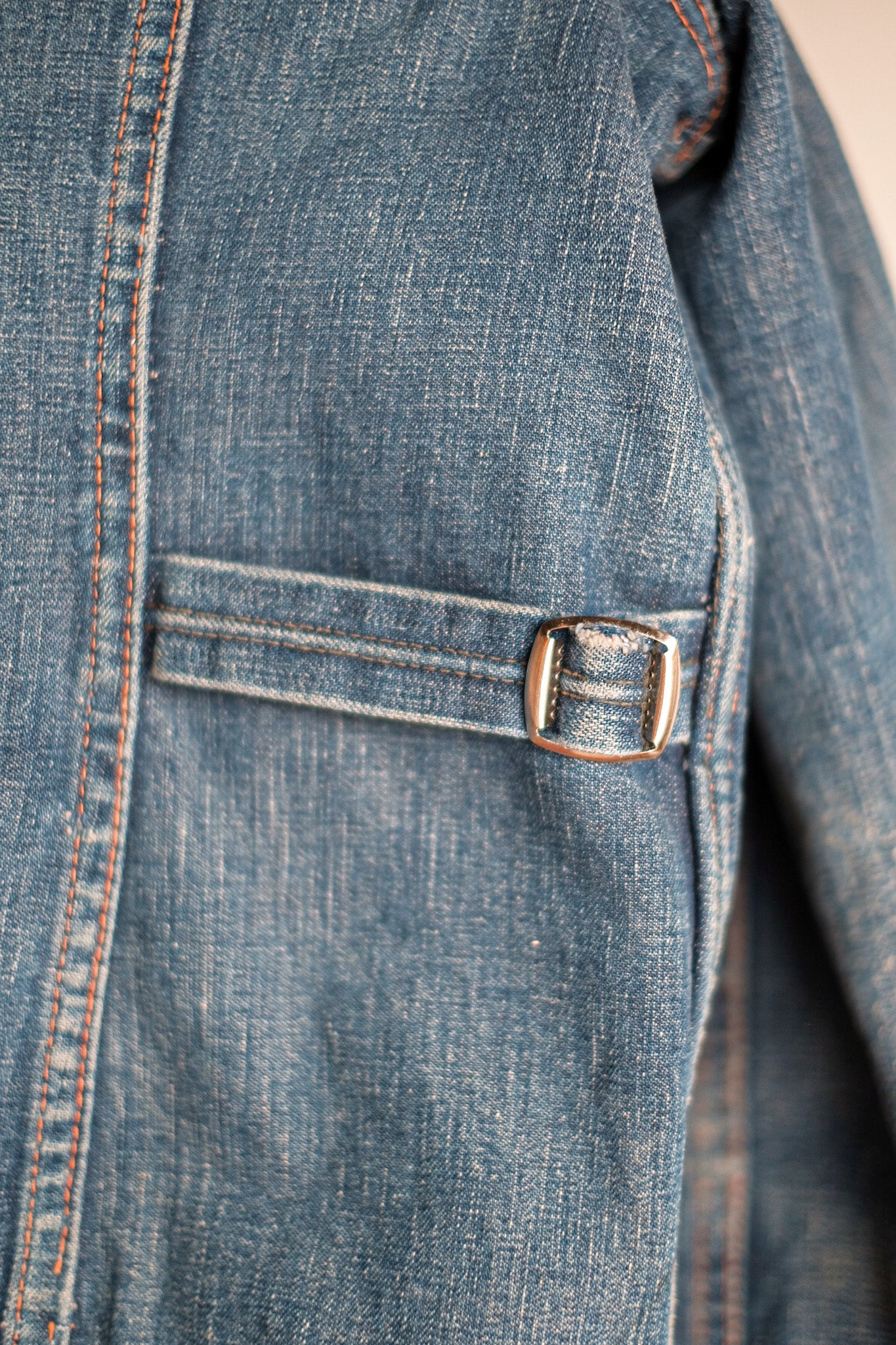 【~40's】American Vintage Denim Coverall With Blanket "BIG SMITH"