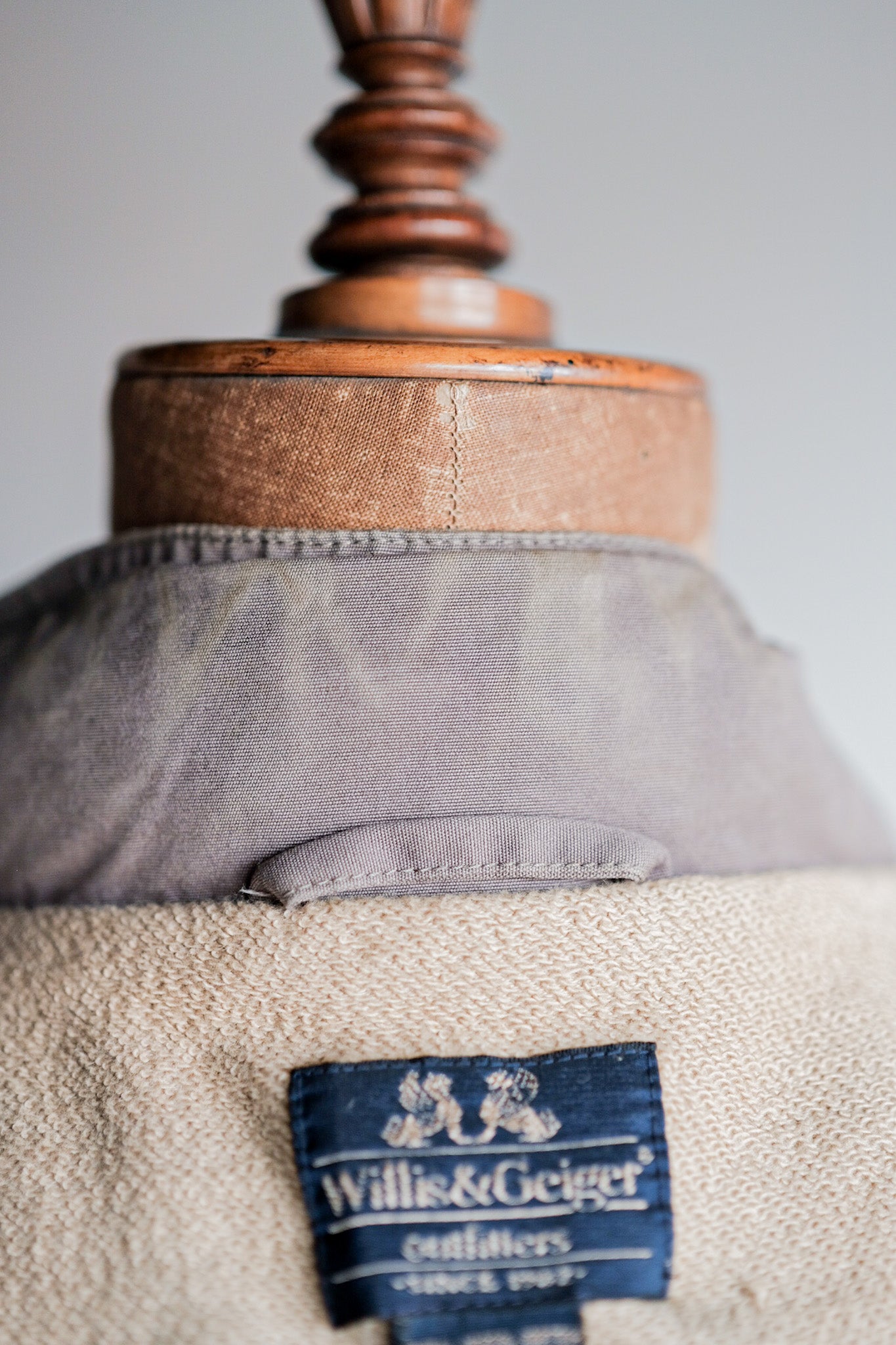 【~90's】Willis&Geiger Bush Poplin Safari Jacket Size.L-TALL