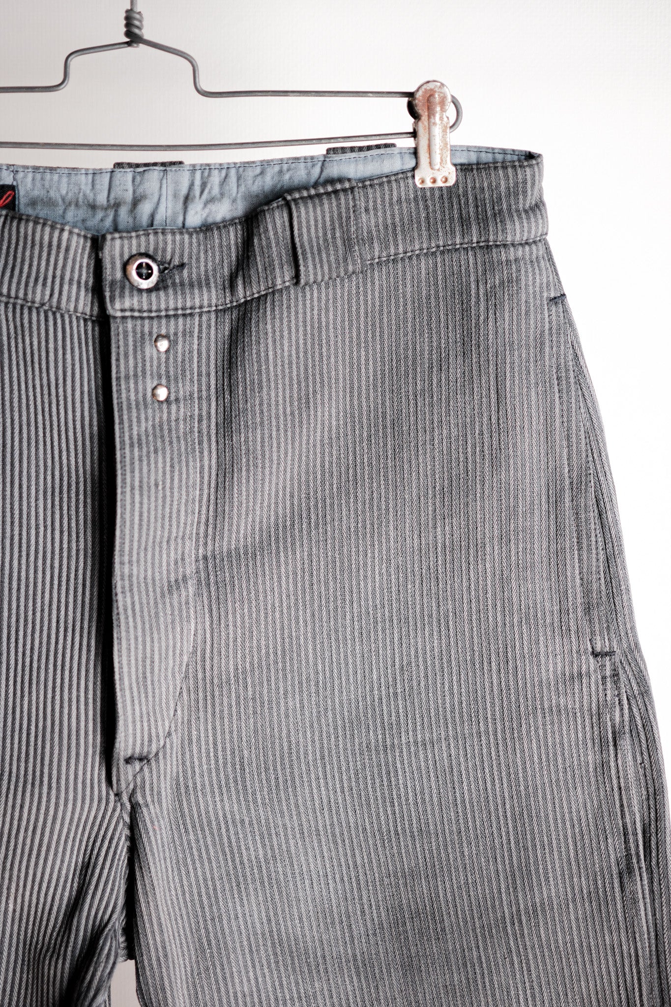 【~50's】French Vintage Cotton Pique Work Pants