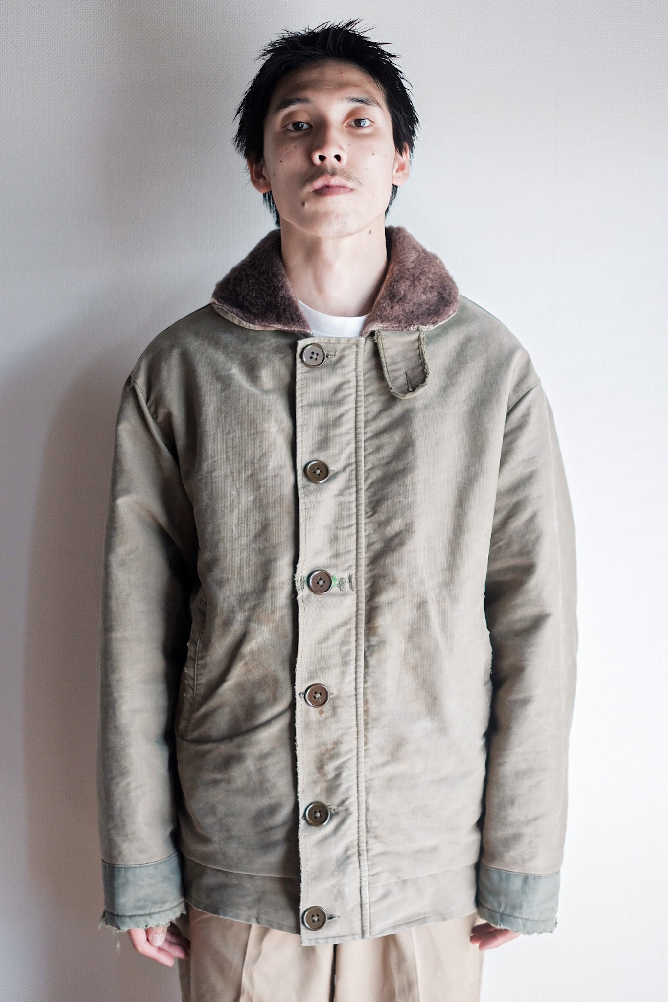 【~60's】French Navy Marine Nationale Deck Jacket