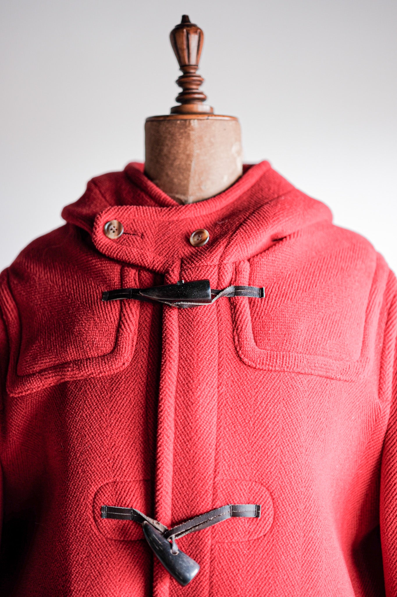 【~90's】OLD ENGLAND PARIS Wool Duffle Coat "Moorbrook"