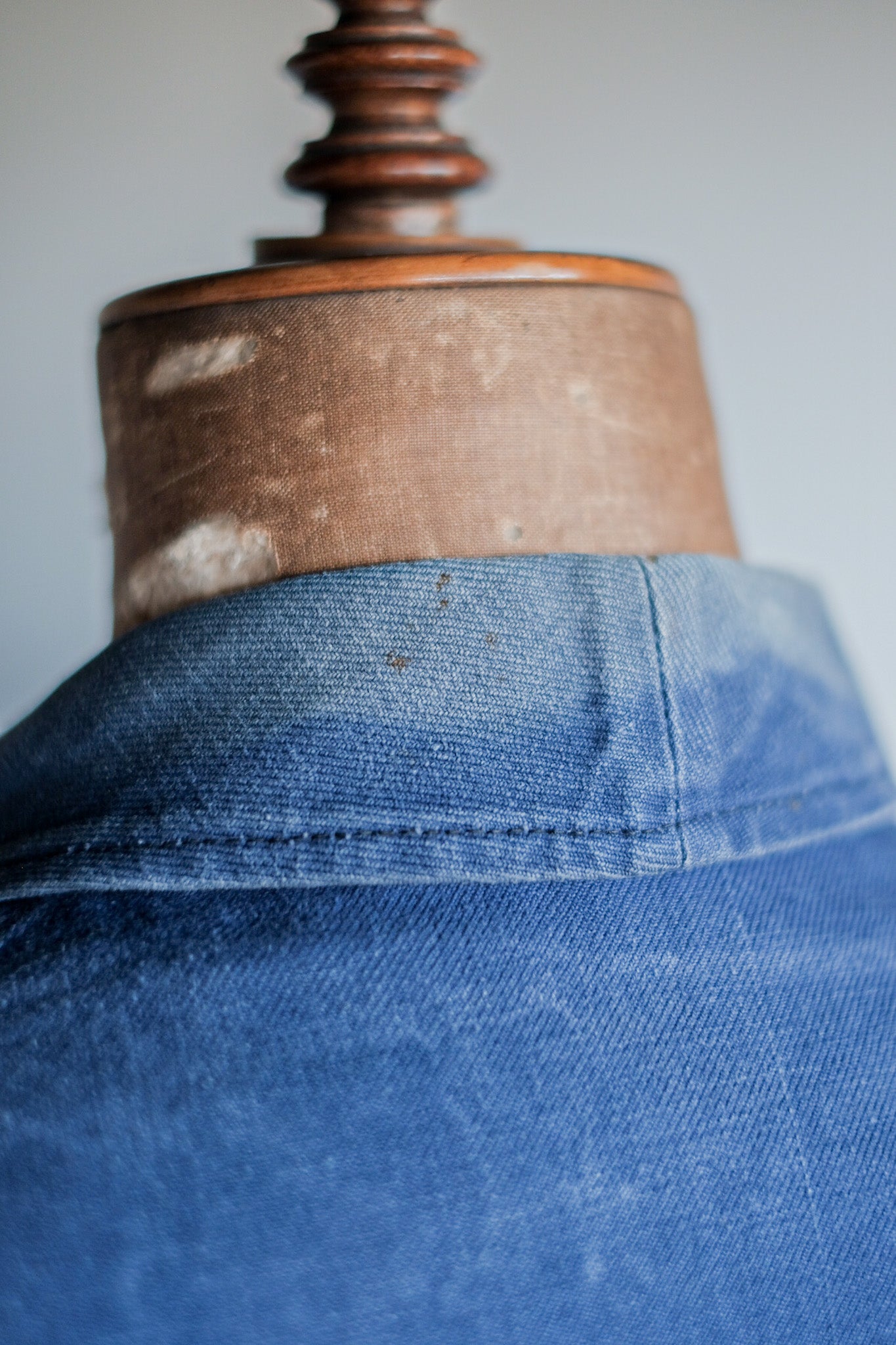 【~30's】French Vintage Indigo Metis Fireman Jacket