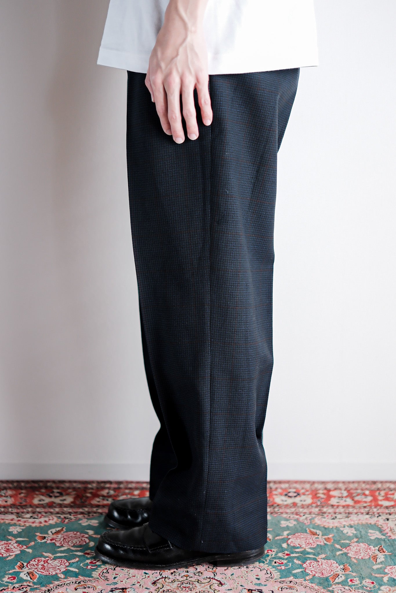 【~40's】French Vintage Double Breasted Suits Set Up "Belle Jardiniere"