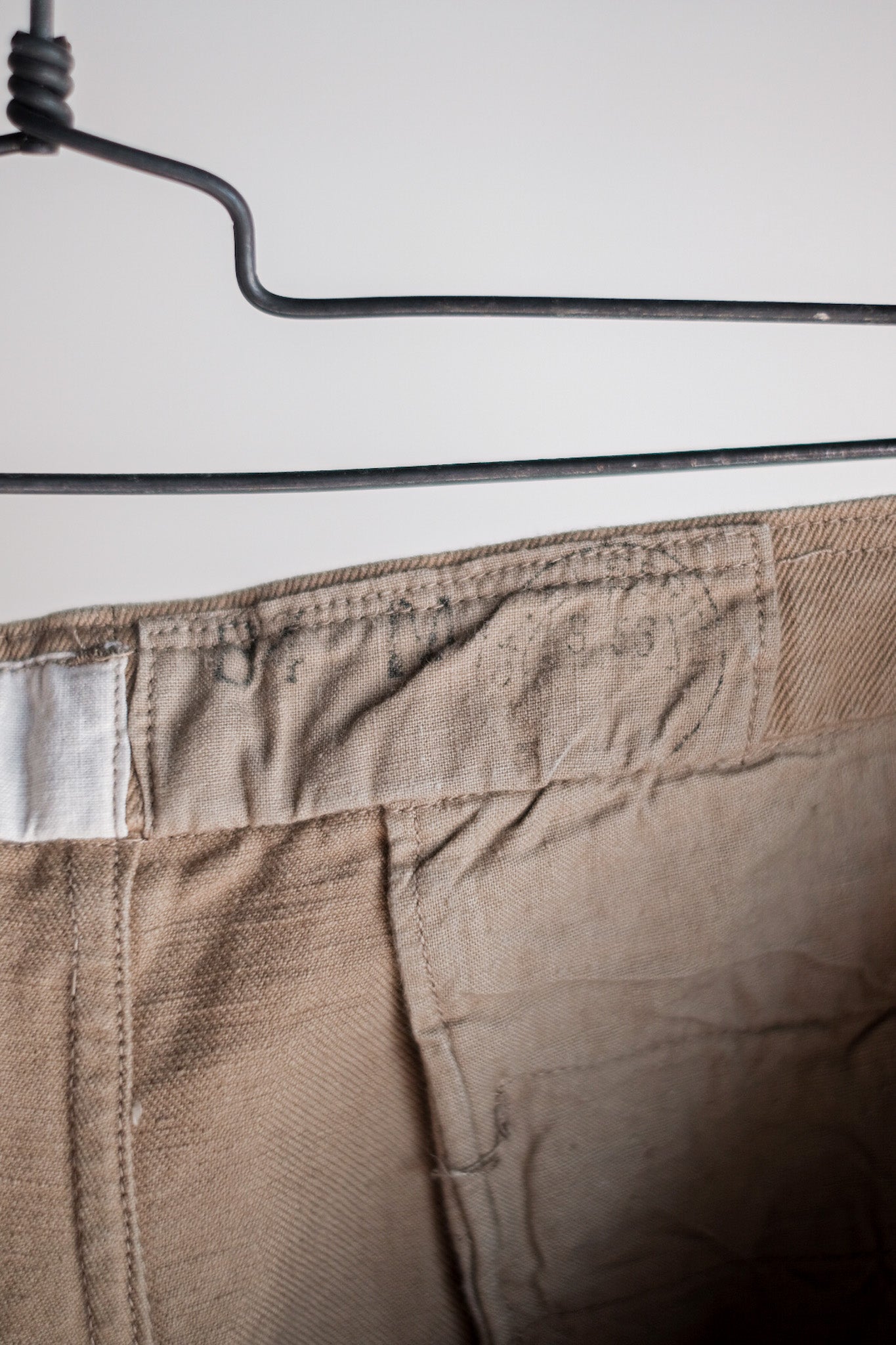【~50's】French Army M52 Chino Trousers Size.84M
