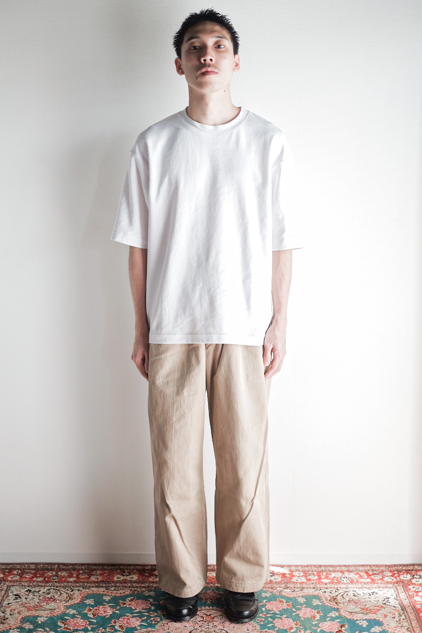 【~50's】French Army M52 Chino Trousers Size.76C "Indochina Model"