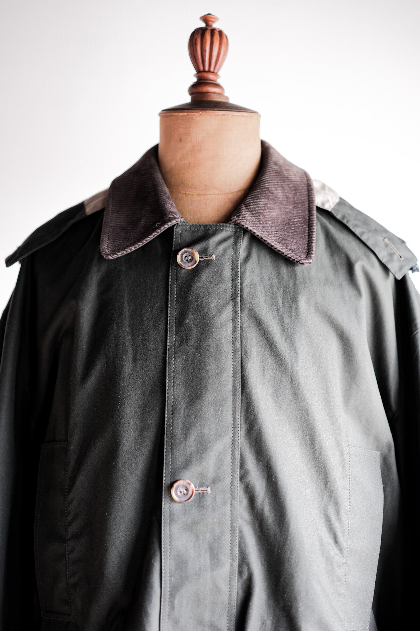 【~90's】Vintage Barbour "ENDURANCE" 3 Crest Size.44 “Dead Stock”