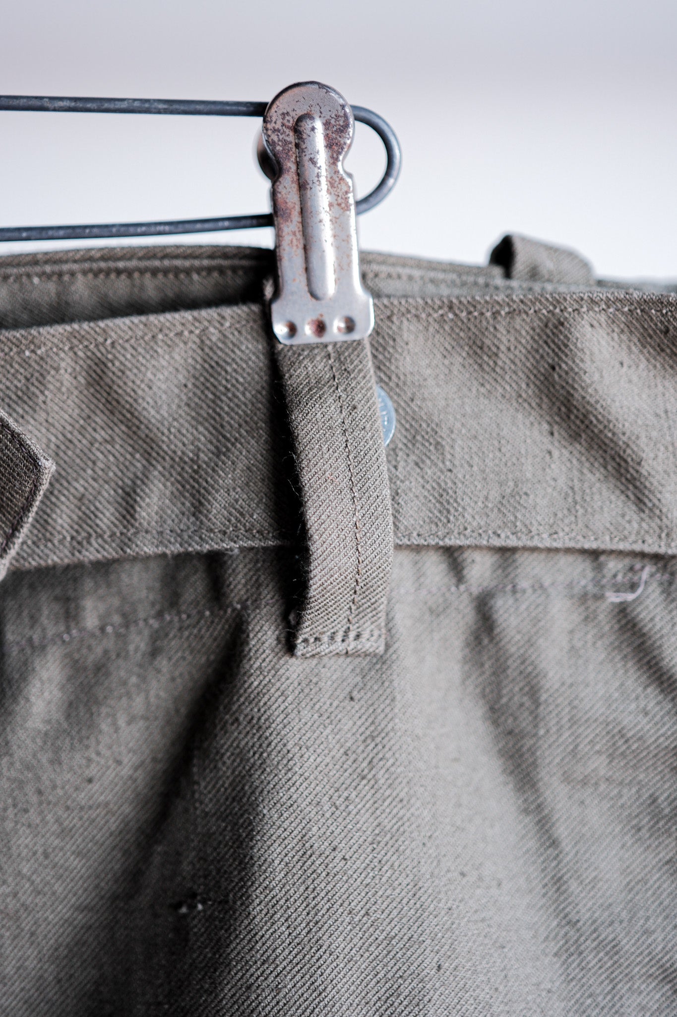 【~40's】French Army Unusual Pattern Trousers "Dead Stock"