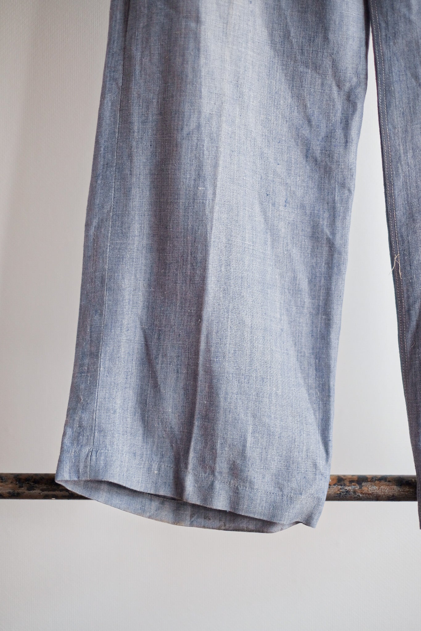 【~50's】French Navy Ramie Linen Sailor Pant