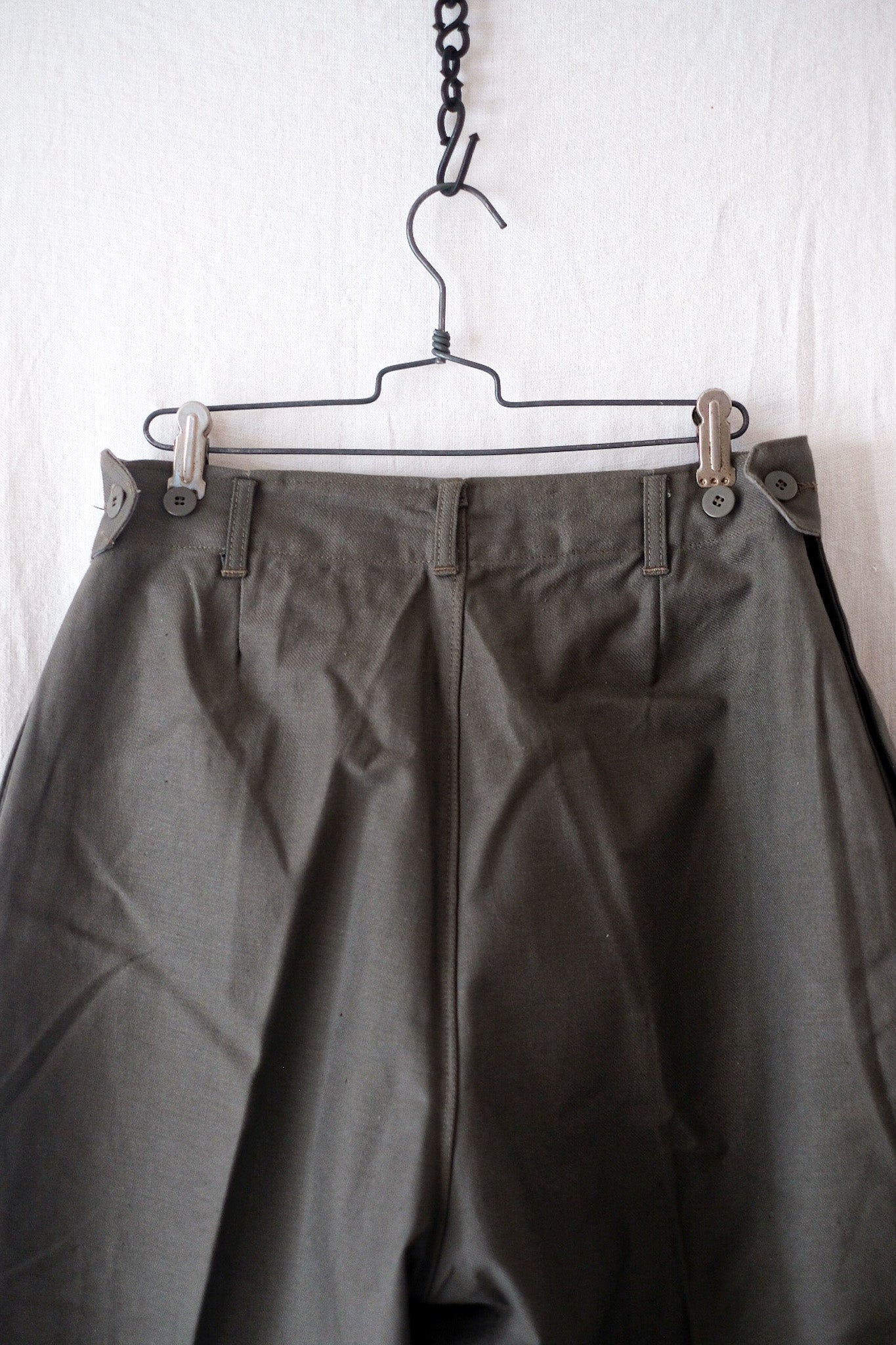 【~50's】Swedish Army M39 Trousers "Dead Stock"