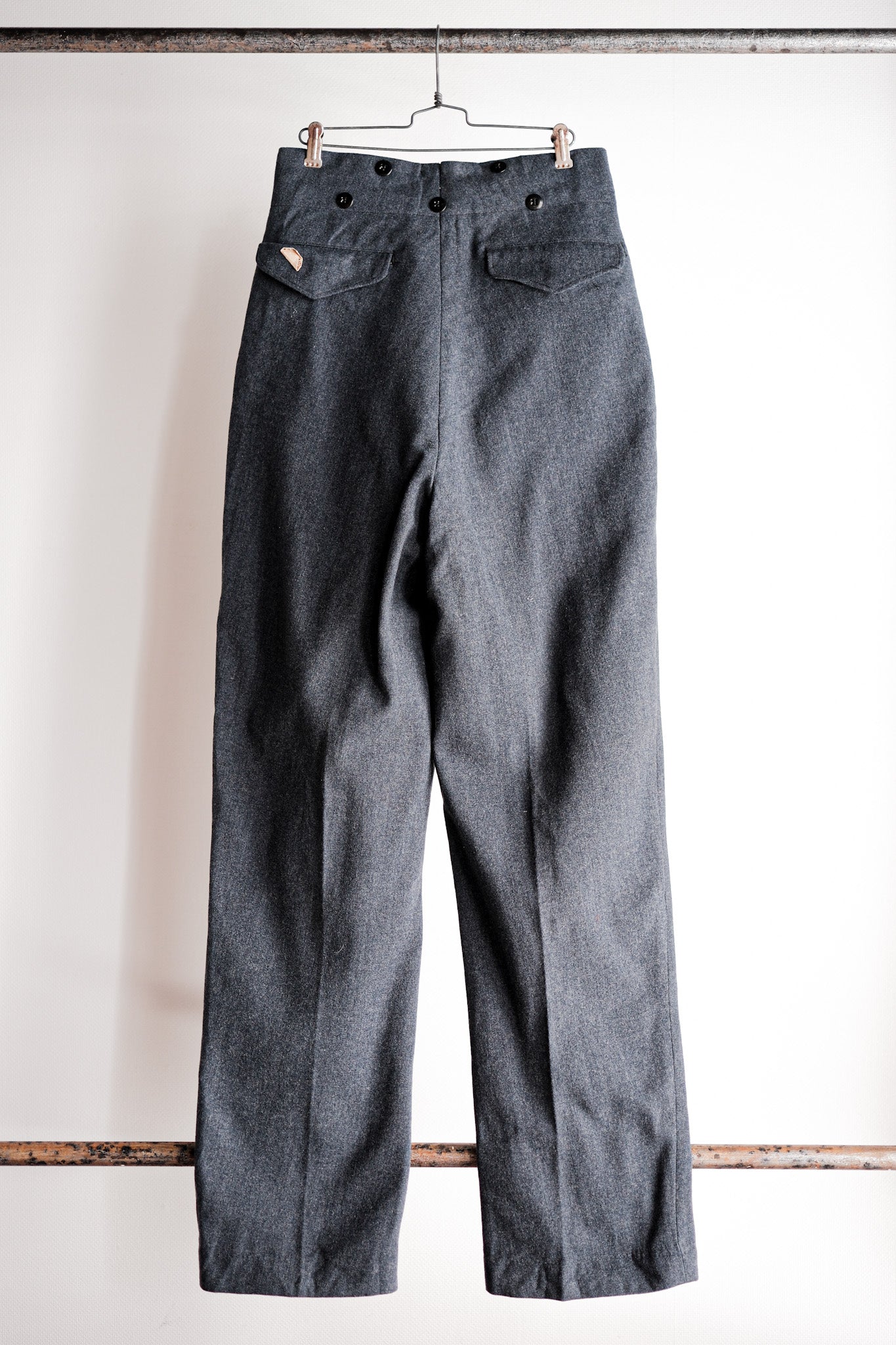 【~50's】Royal Canadian Air Force Wool Trousers Size.N21 "Dead Stock"