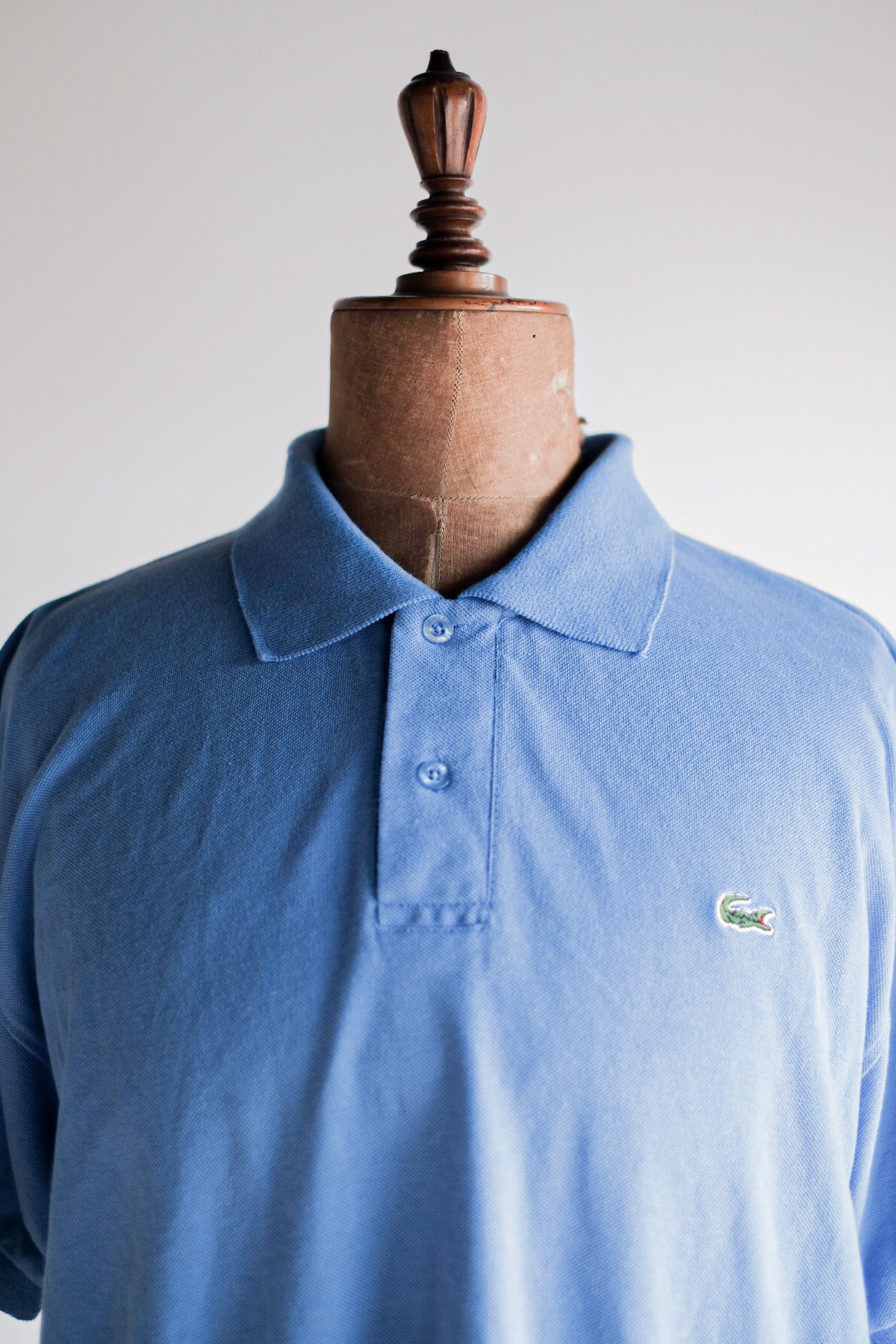 【~90's】CHEMISE LACOSTE S/S Polo Shirt Size.7 "Light Blue"