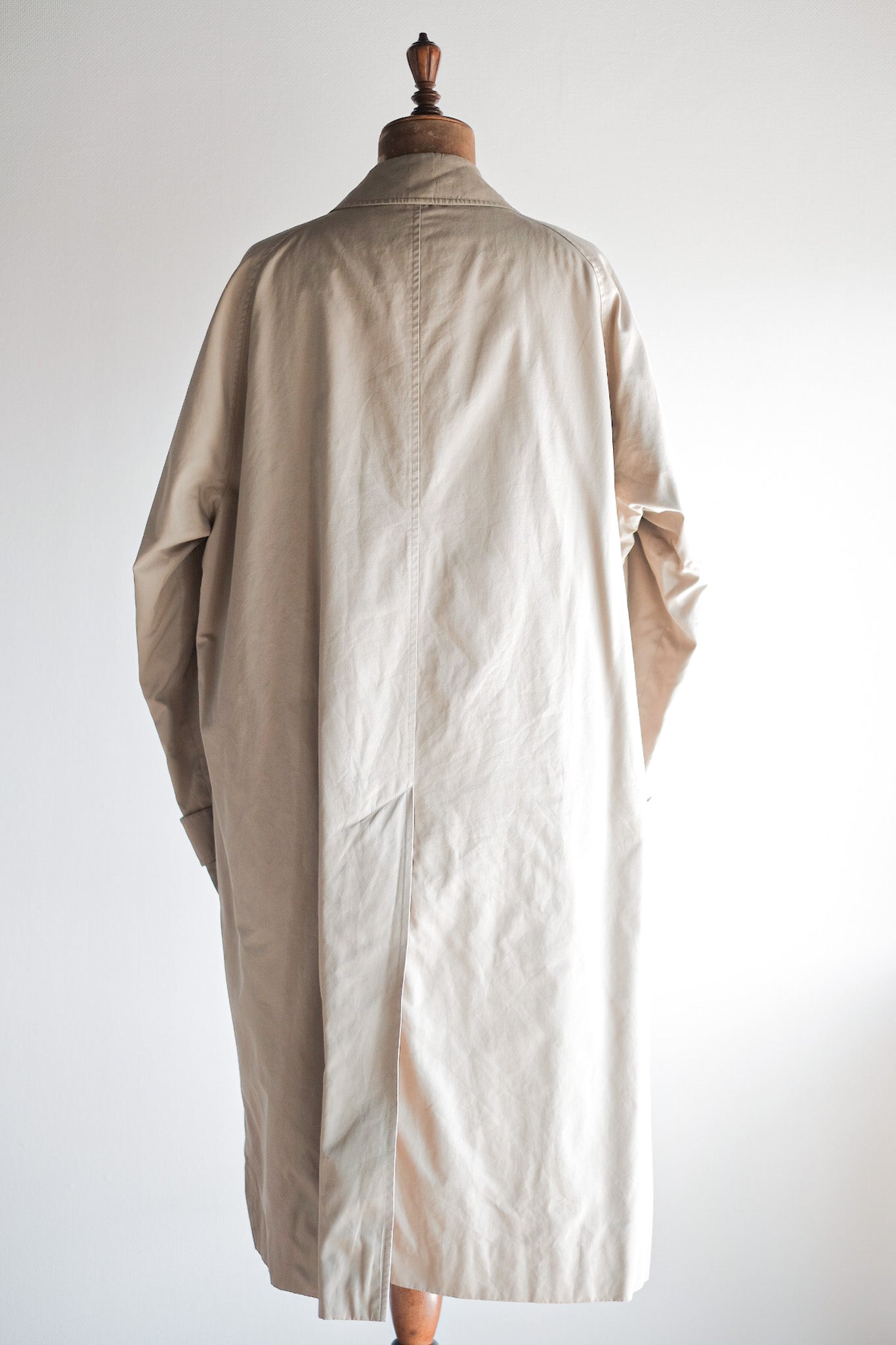 【~70's】Vintage Burberry Single Raglan Balmacaan Coat C100