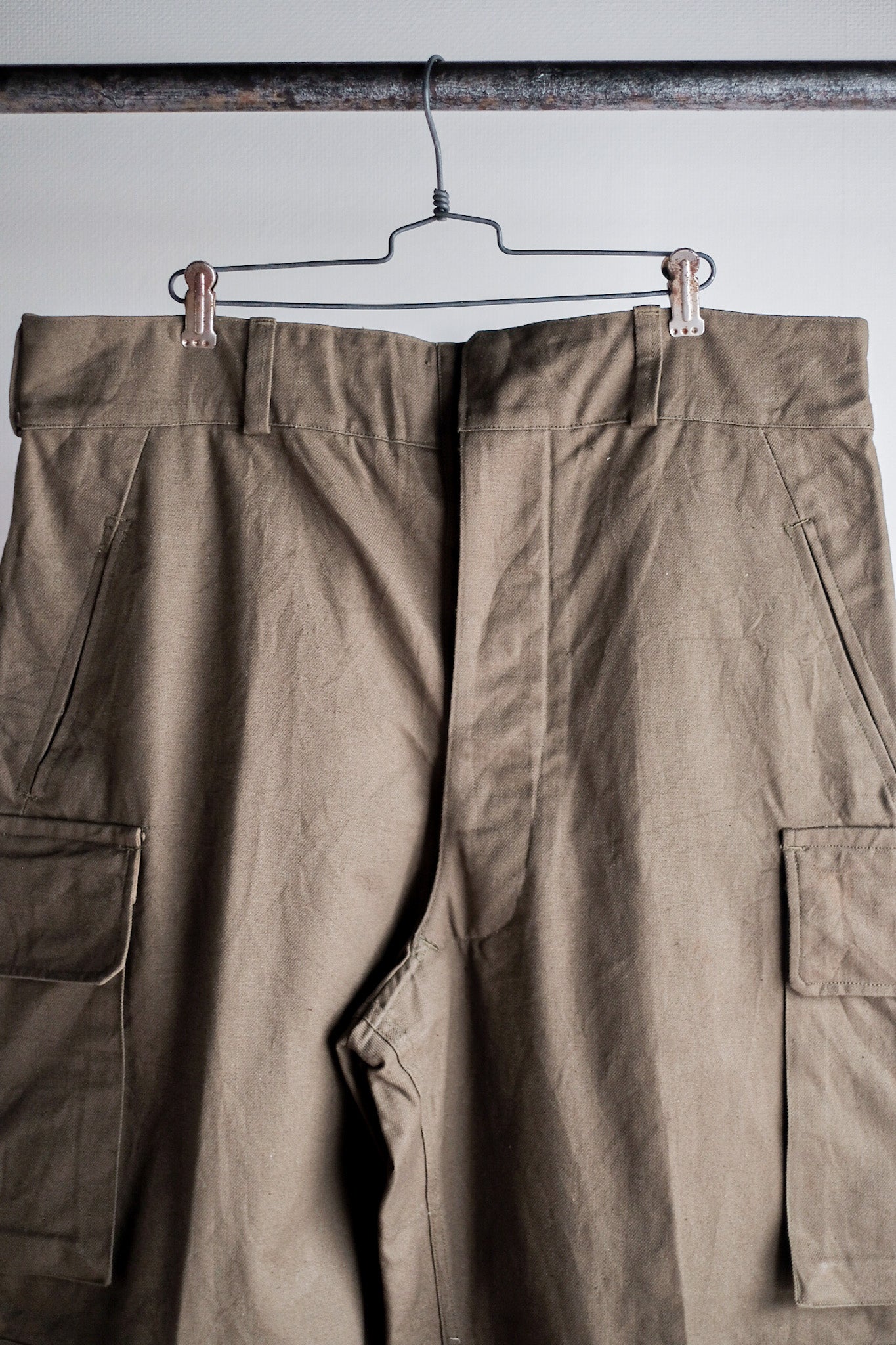 【~50's】French Army M47 Field Trousers Size.96C "Dead Stock"