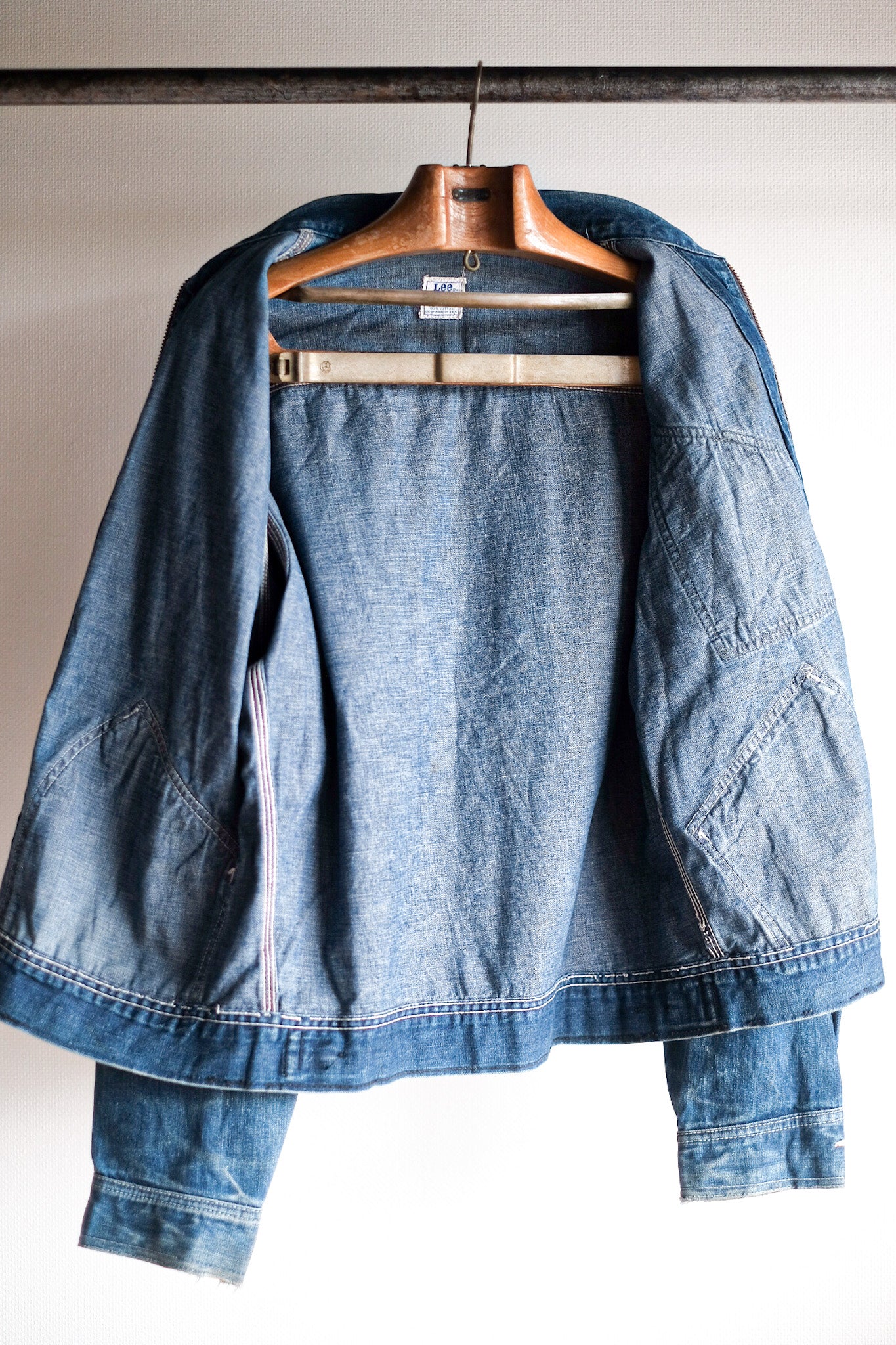 【~60's】Vintage LEE 91-B Denim Jacket Size.40R