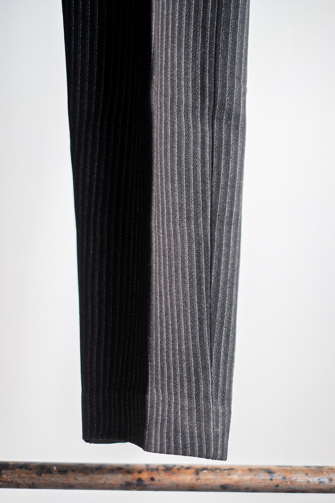 【~30's】French Vintage Wool Striped Work Pants