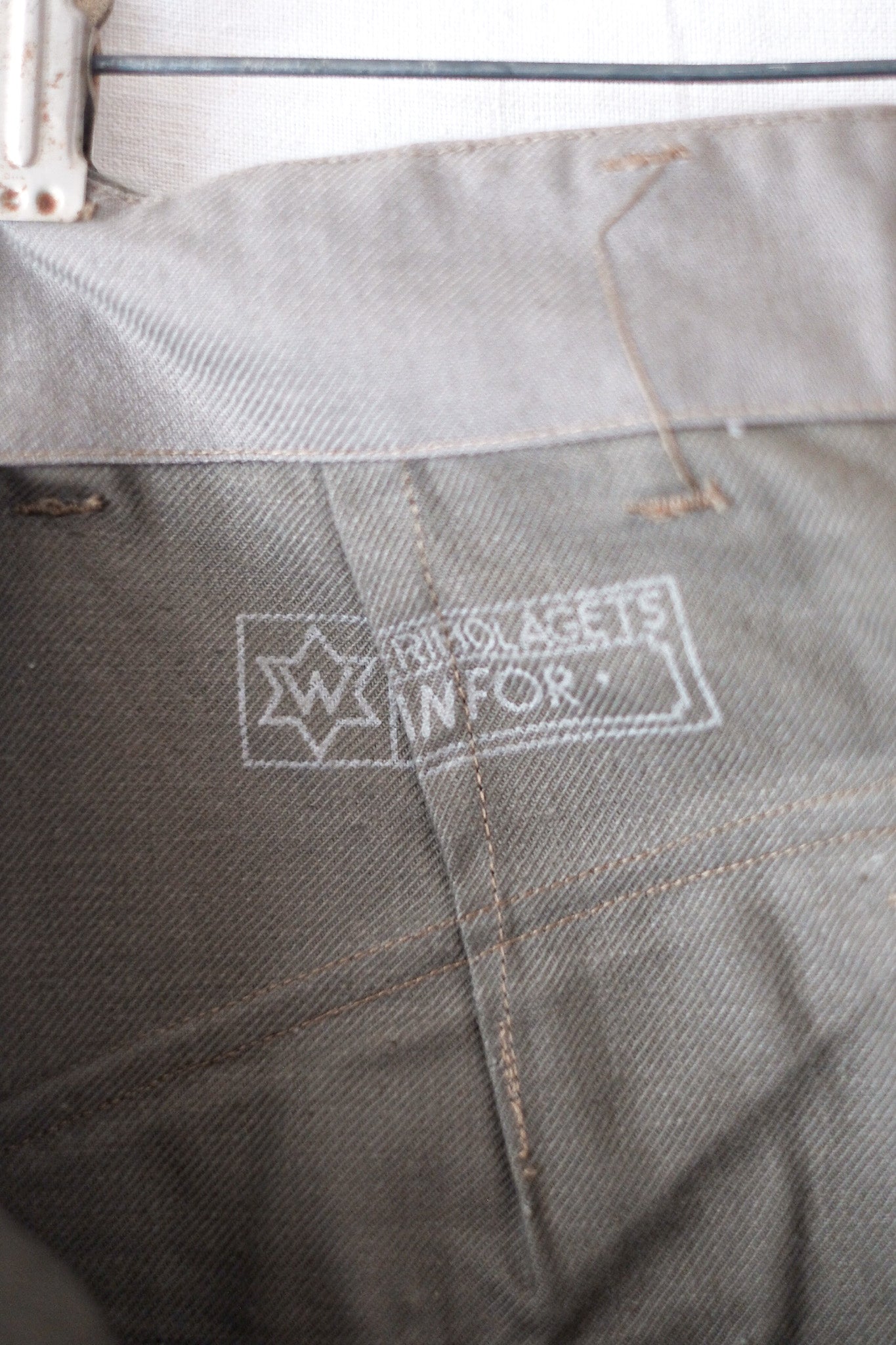 【~50's】Swedish Army M39 Trousers "Dead Stock"