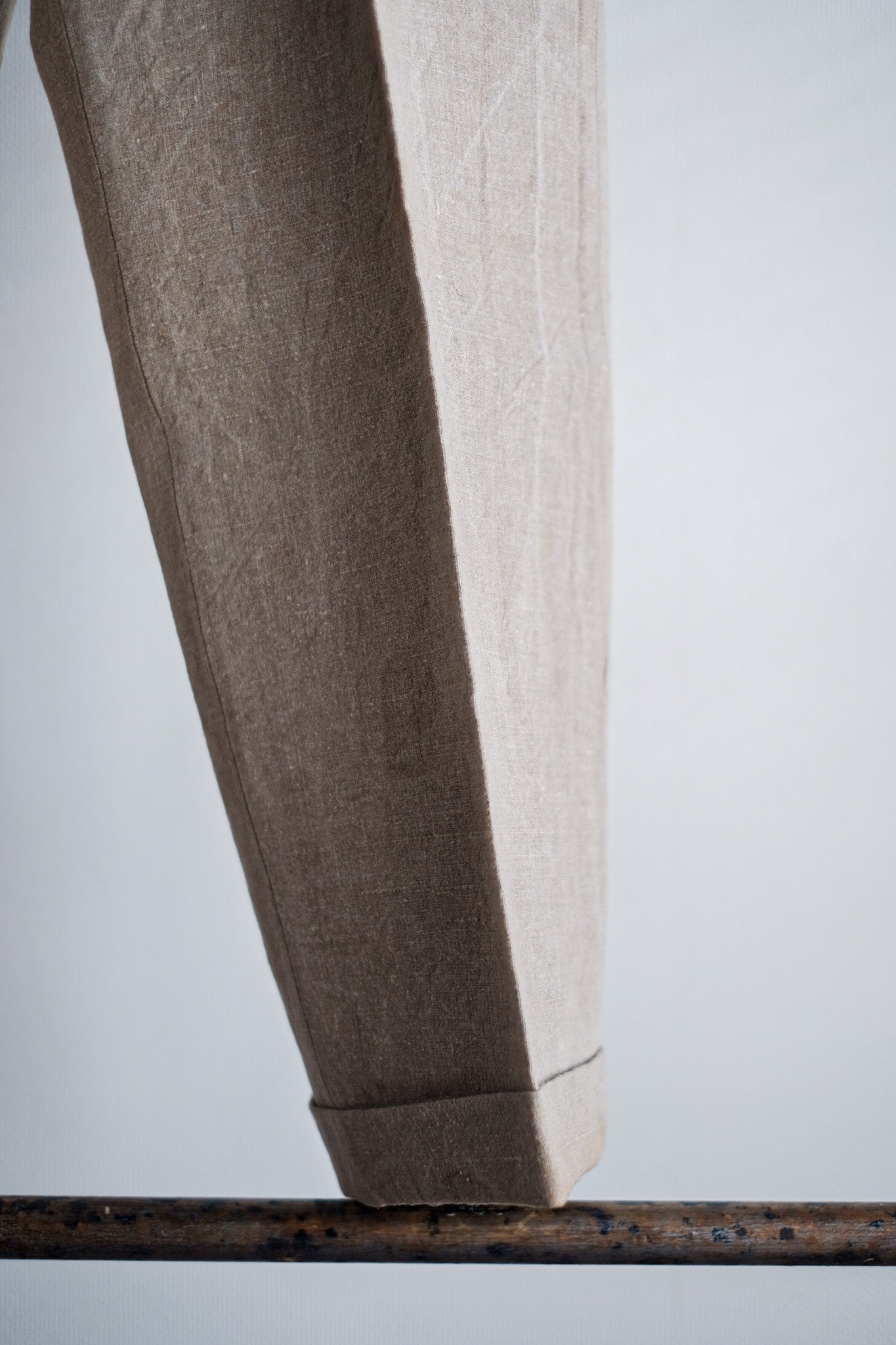 【~40's】French Vintage Linen Trousers