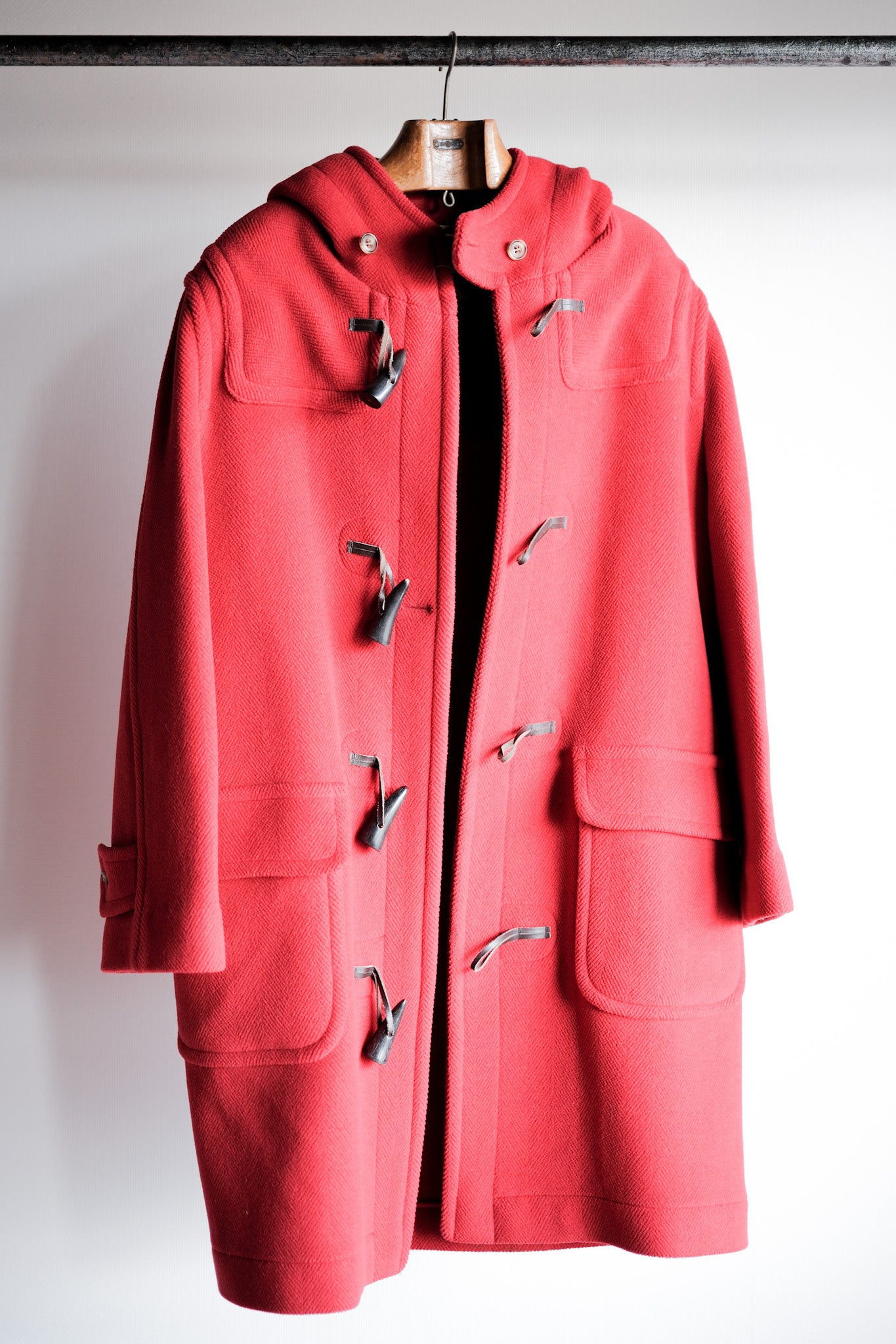 【~90's】OLD ENGLAND PARIS Wool Duffle Coat "Moorbrook"