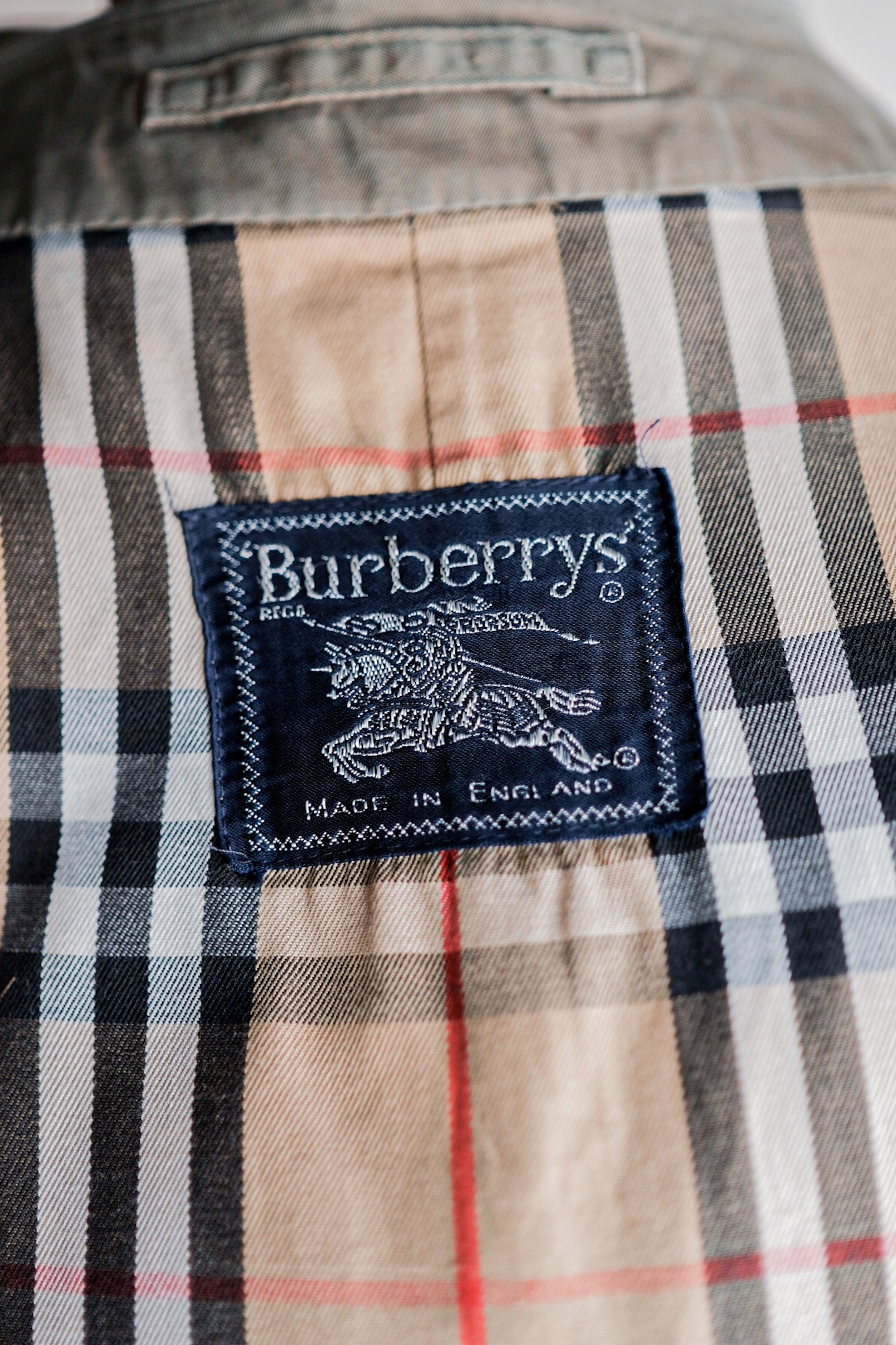 【~80's】Vintage Burberry's Single Raglan Balmacaan Coat C100 Size.58REG "TAMAMUSHI"