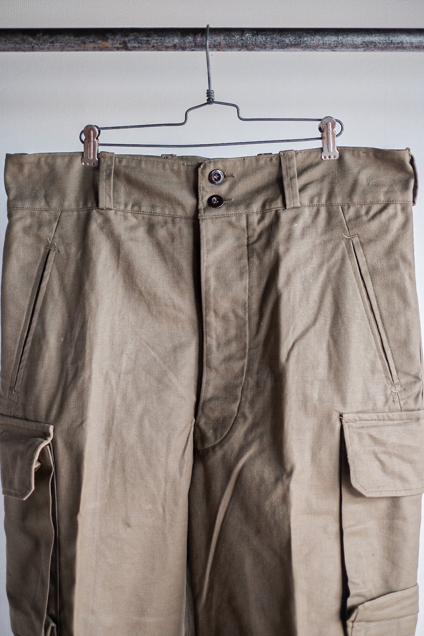 【~50's】French Army M47 Field Trousers Size.15 "Dead Stock"