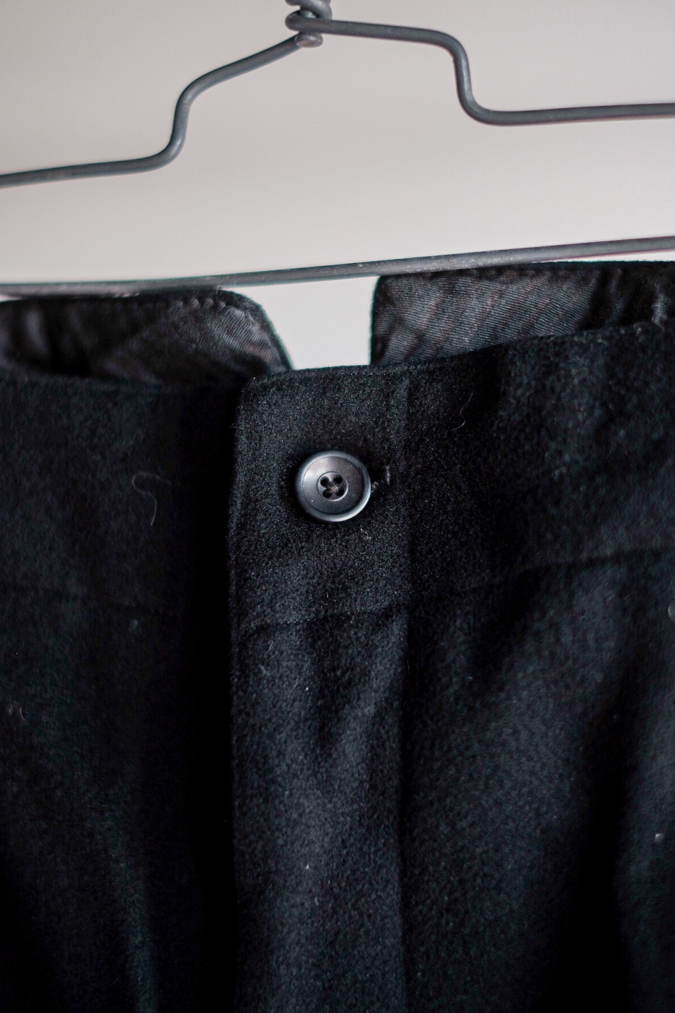 【~40's】French Vintage Side Line Wool Trousers "Dead Stock"