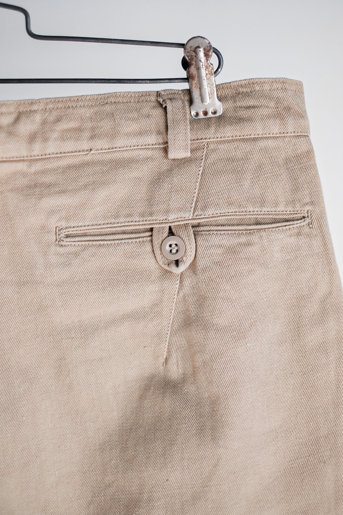 【~50's】French Army M52 Chino Trousers Size.84M